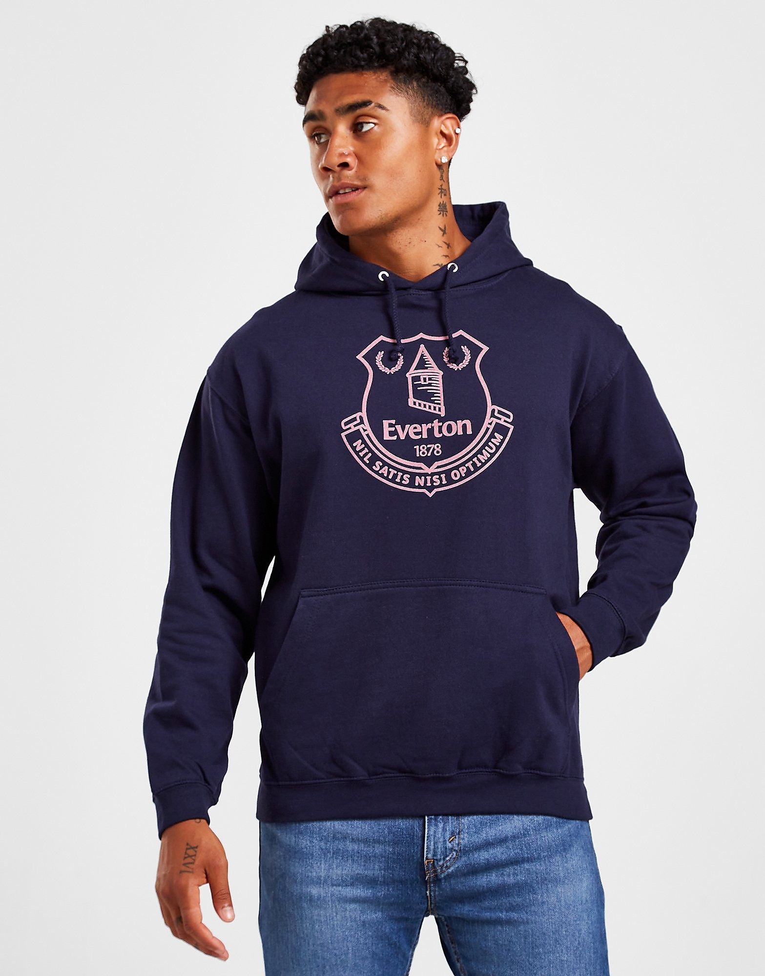 

Hummel Everton FC Logo Graphics Hoodie - Blue - Mens, Blue