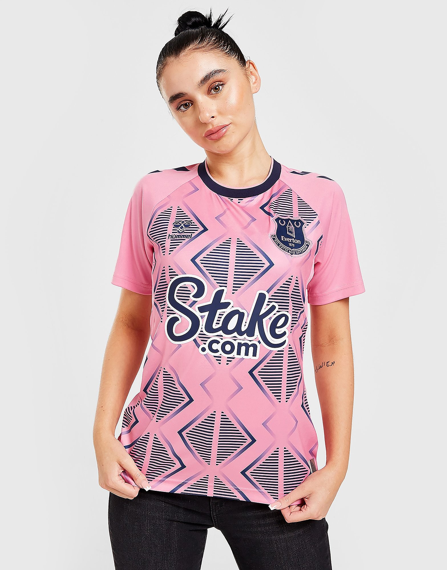

Hummel Everton FC 2022/23 Away Shirt Women's - Pink, Pink