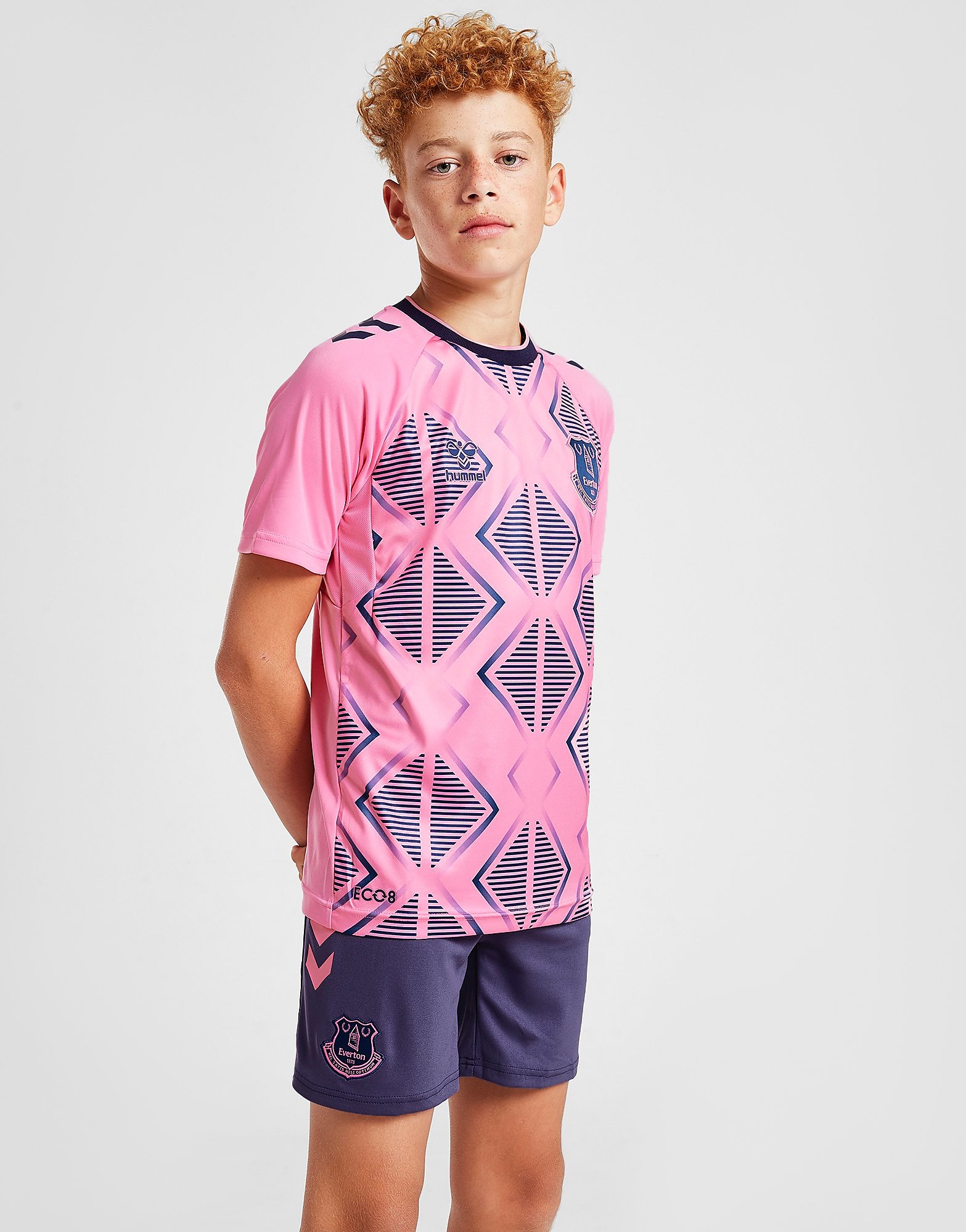 

Hummel Everton FC 2022/23 Away Shorts Junior - Blue - Kids, Blue