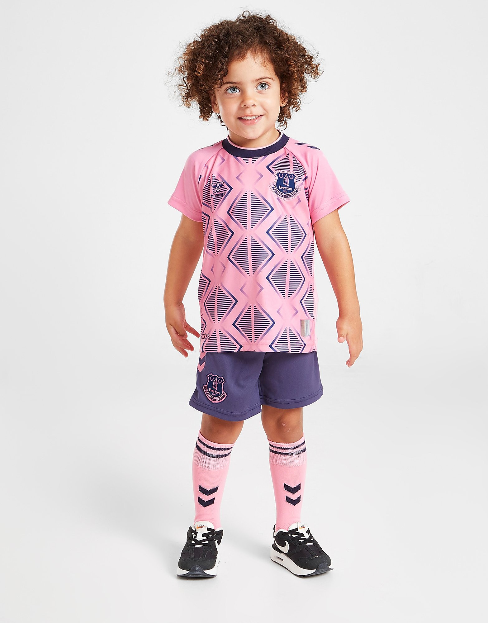 Hummel Everton FC 2022/23 Away Kit Infant - Pink - Kids, Pink