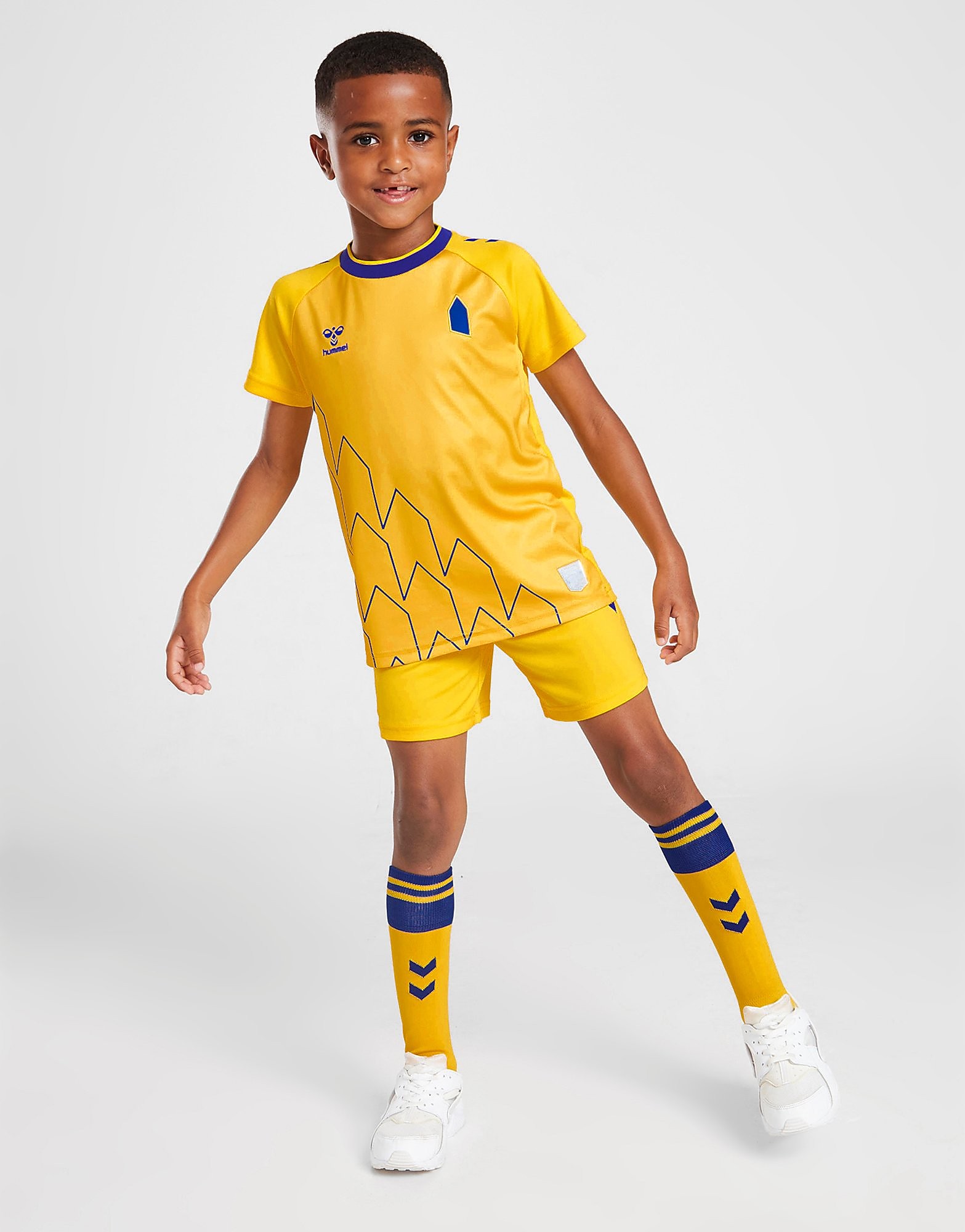 

Hummel Everton FC 2022/23 Third Kit Children - Yellow/Blue - Kids, Yellow/Blue