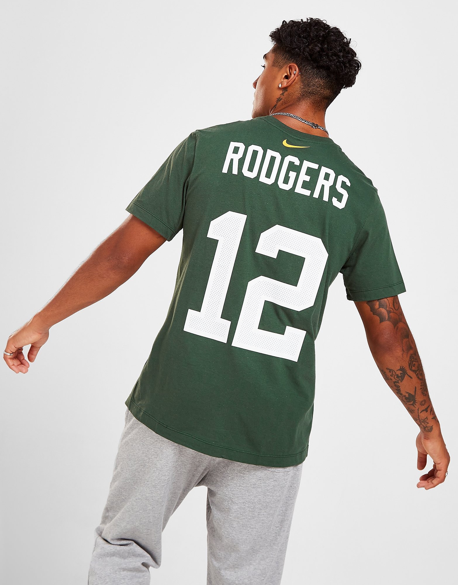 

Nike NFL Green Bay Packers Rodgers #12 T-Shirt - Green - Mens, Green