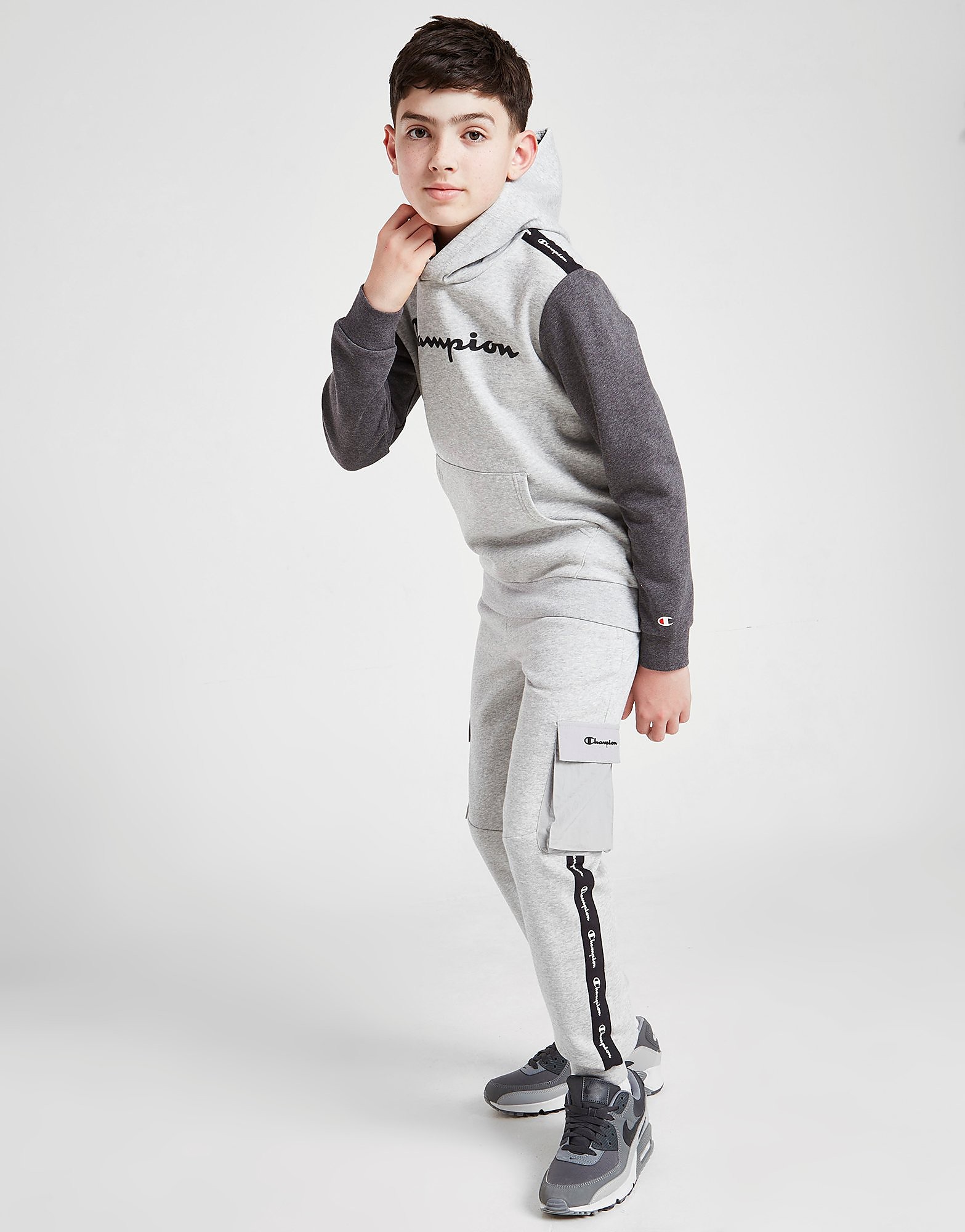 

Champion Tape Cargo Joggers Junior - Only at JD - Grey - Kids, Grey