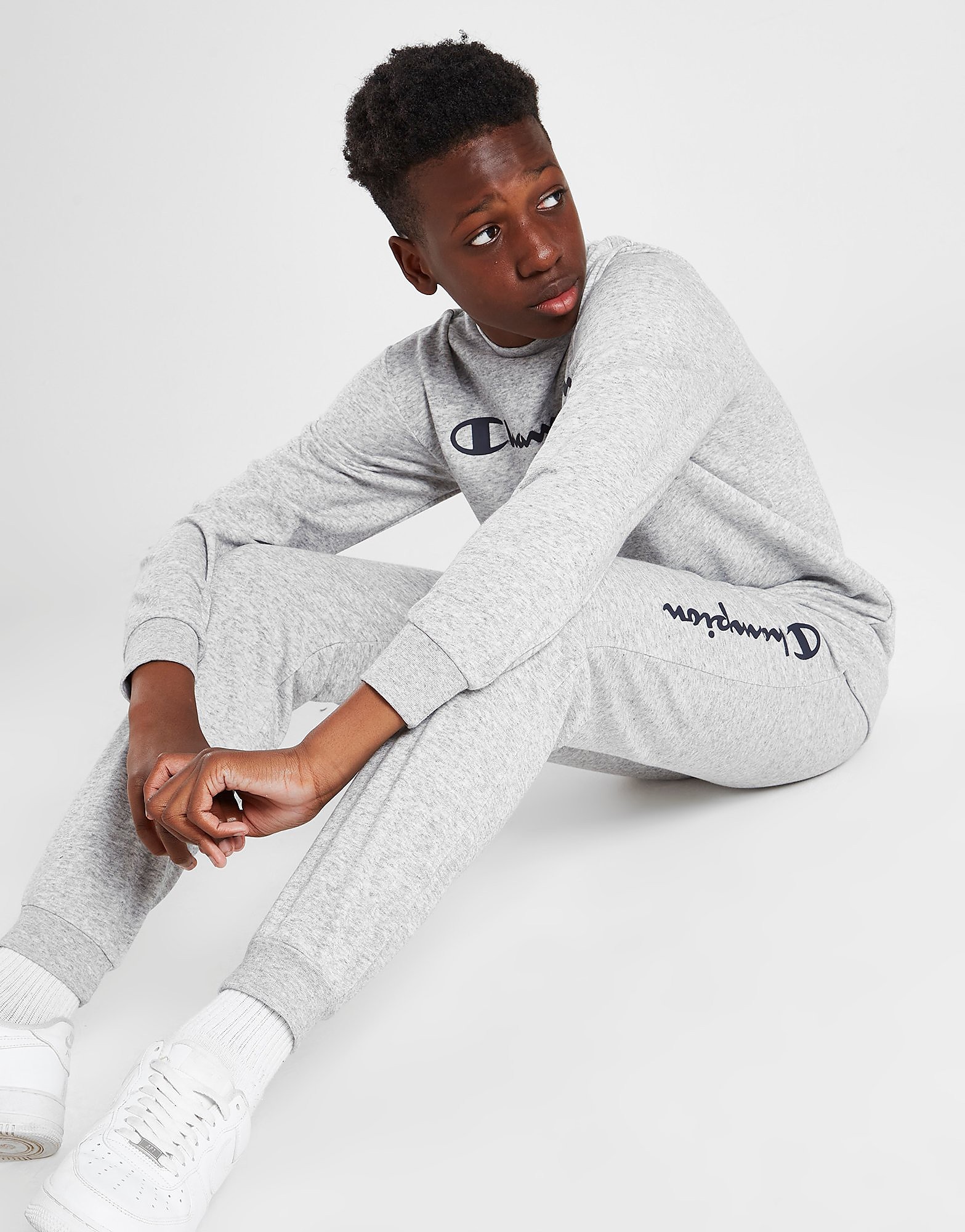 Champion Joggers Legacy Core para Júnior - Cinzento - Kids, Cinzento