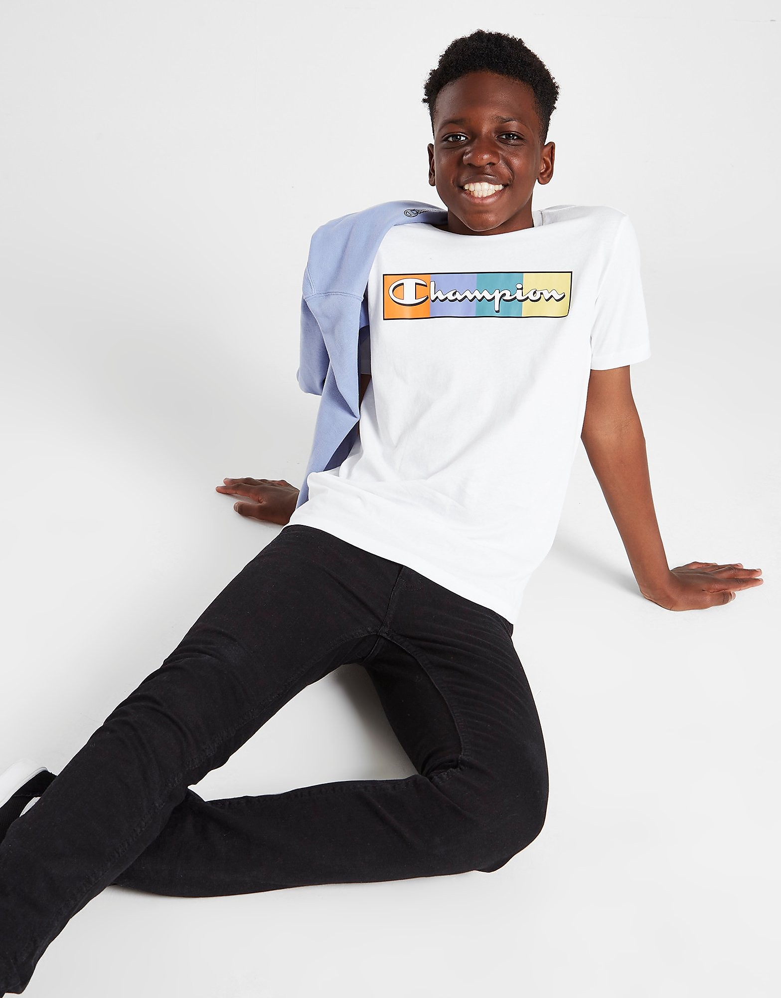 

Champion Box Logo T-Shirt Junior - White - Kids, White