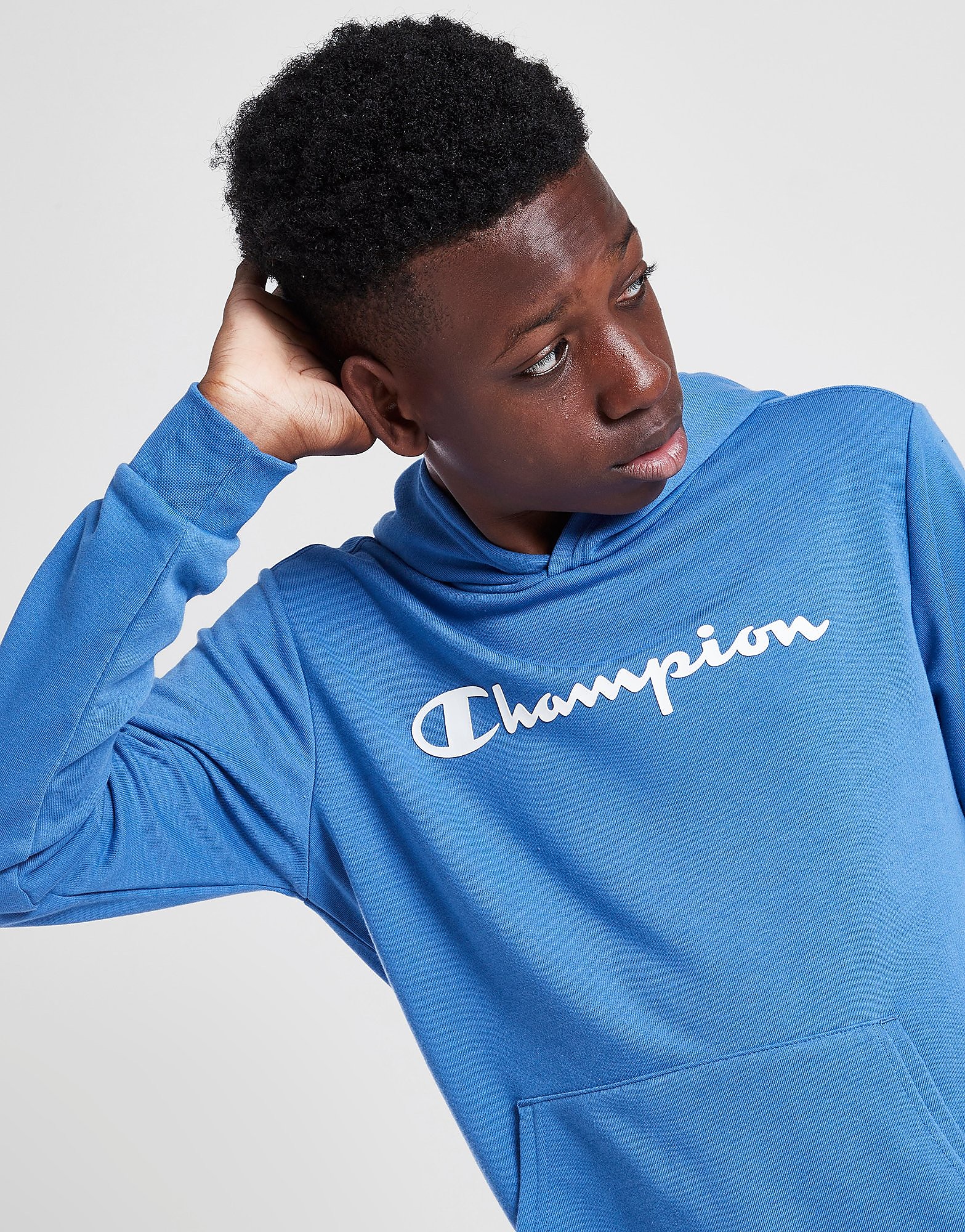 

Champion Legacy Core Logo Hoodie Junior - Blue - Kids, Blue