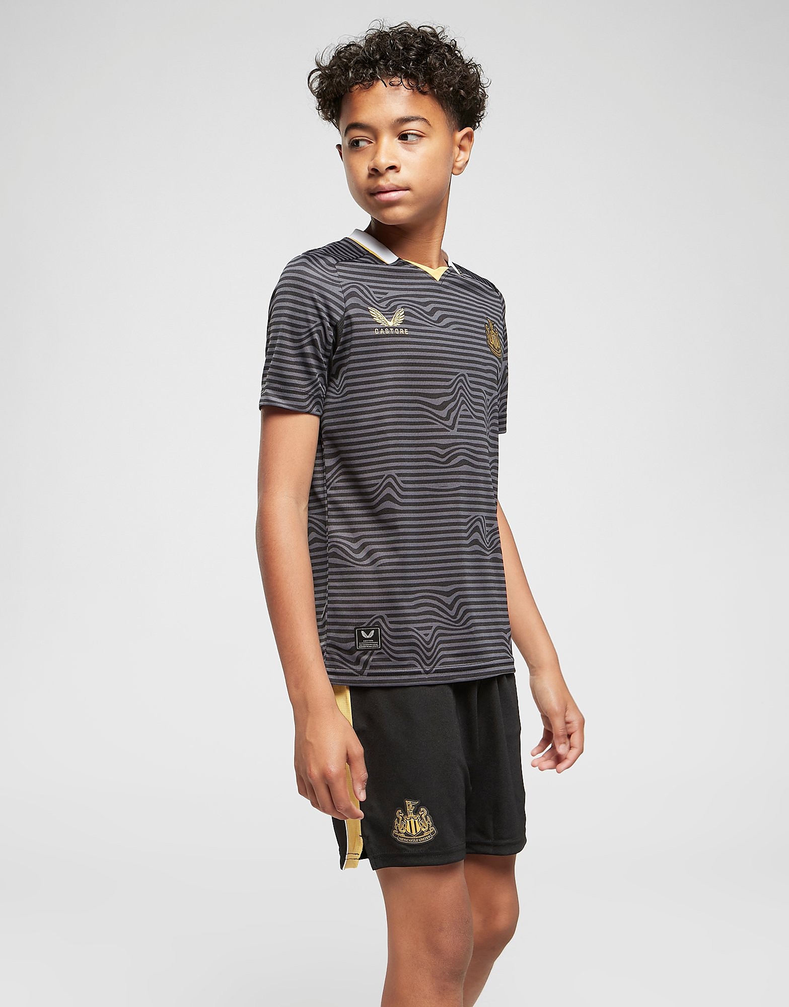 

Castore Newcastle United 2021/22 Away Shorts Junior - Black - Kids, Black