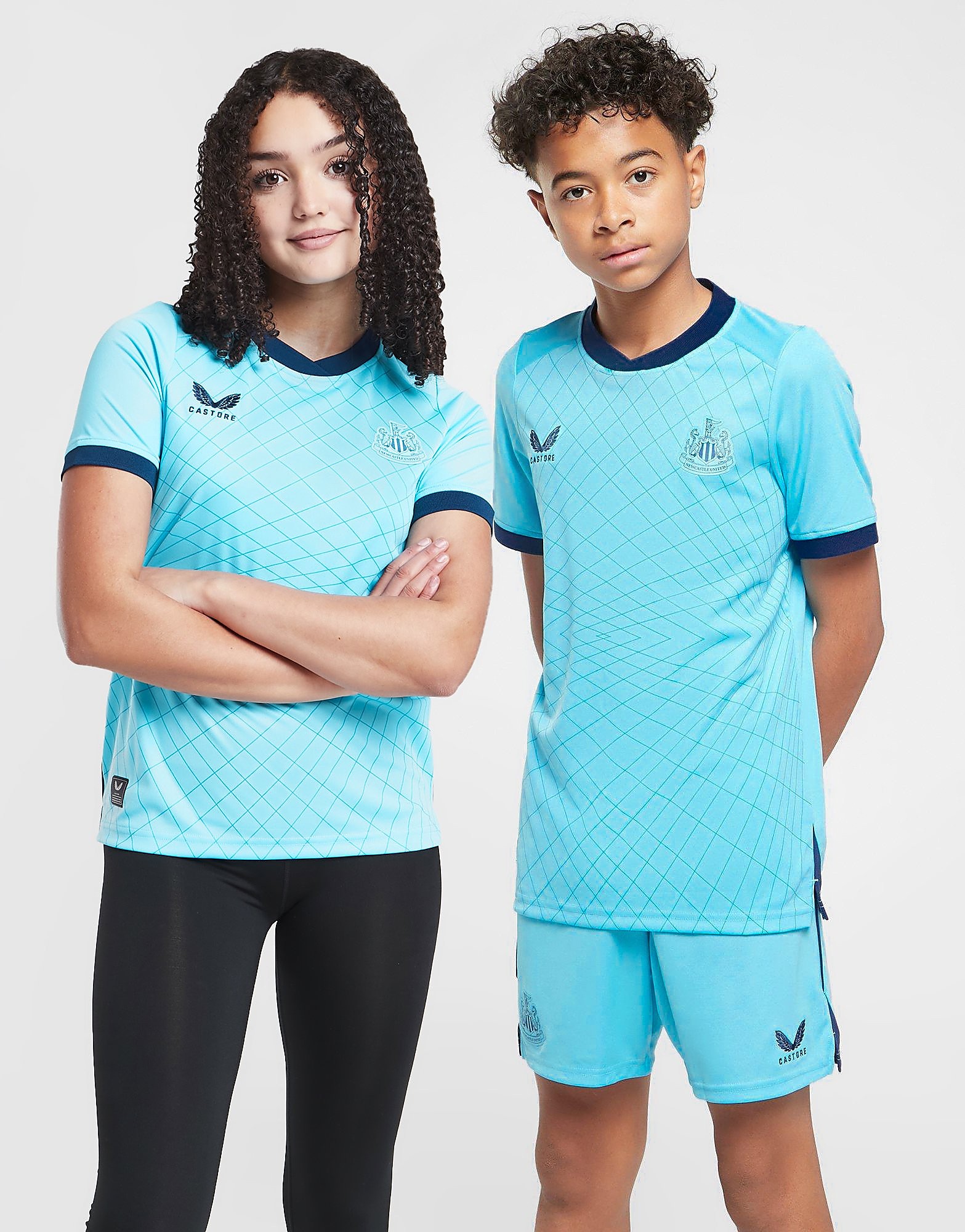 

Castore Newcastle United 2021/22 Third Shirt Junior - Blue - Kids, Blue