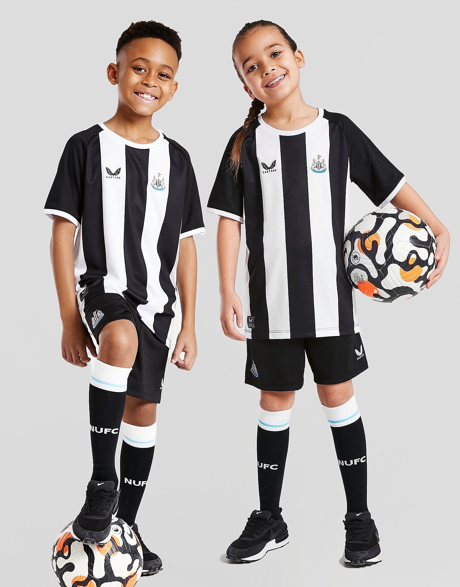 

Castore Newcastle United FC 2021/22 Home Kit Children - Black - Kids, Black