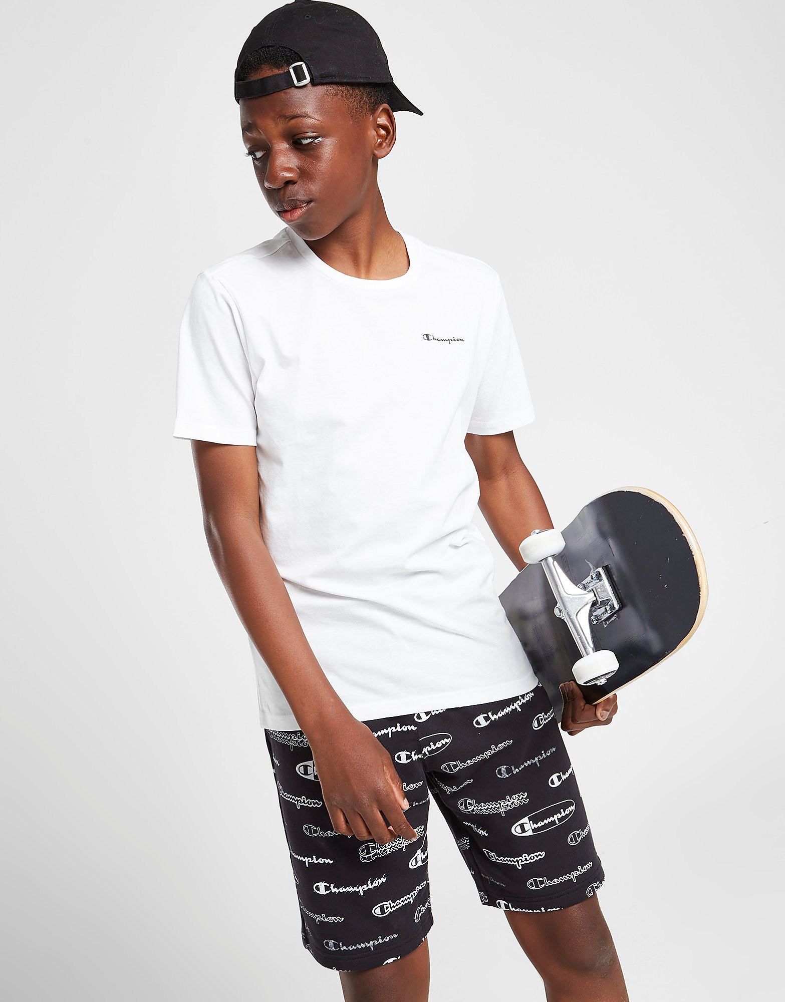 

Champion Small Logo T-Shirt Junior - White - Kids, White
