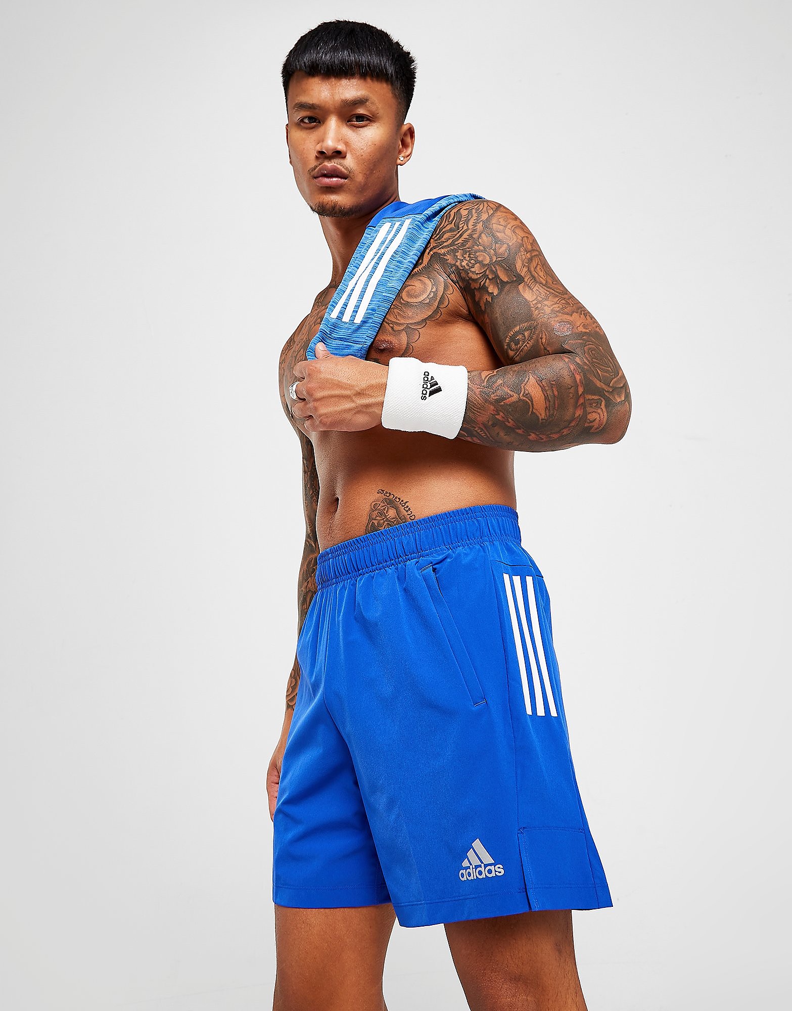 

adidas Woven Shorts - Blue - Mens, Blue