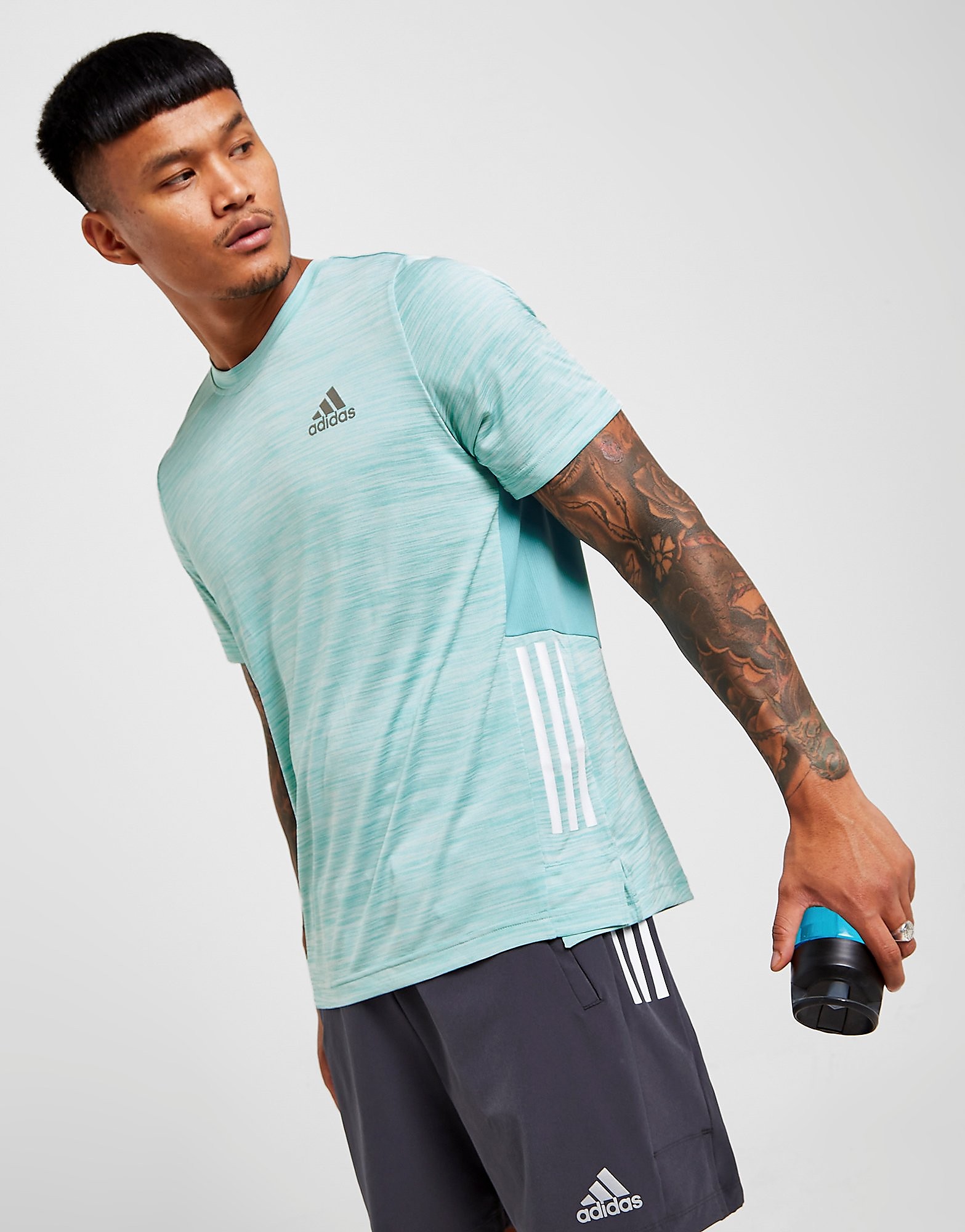 

adidas Training T-Shirt - Green - Mens, Green