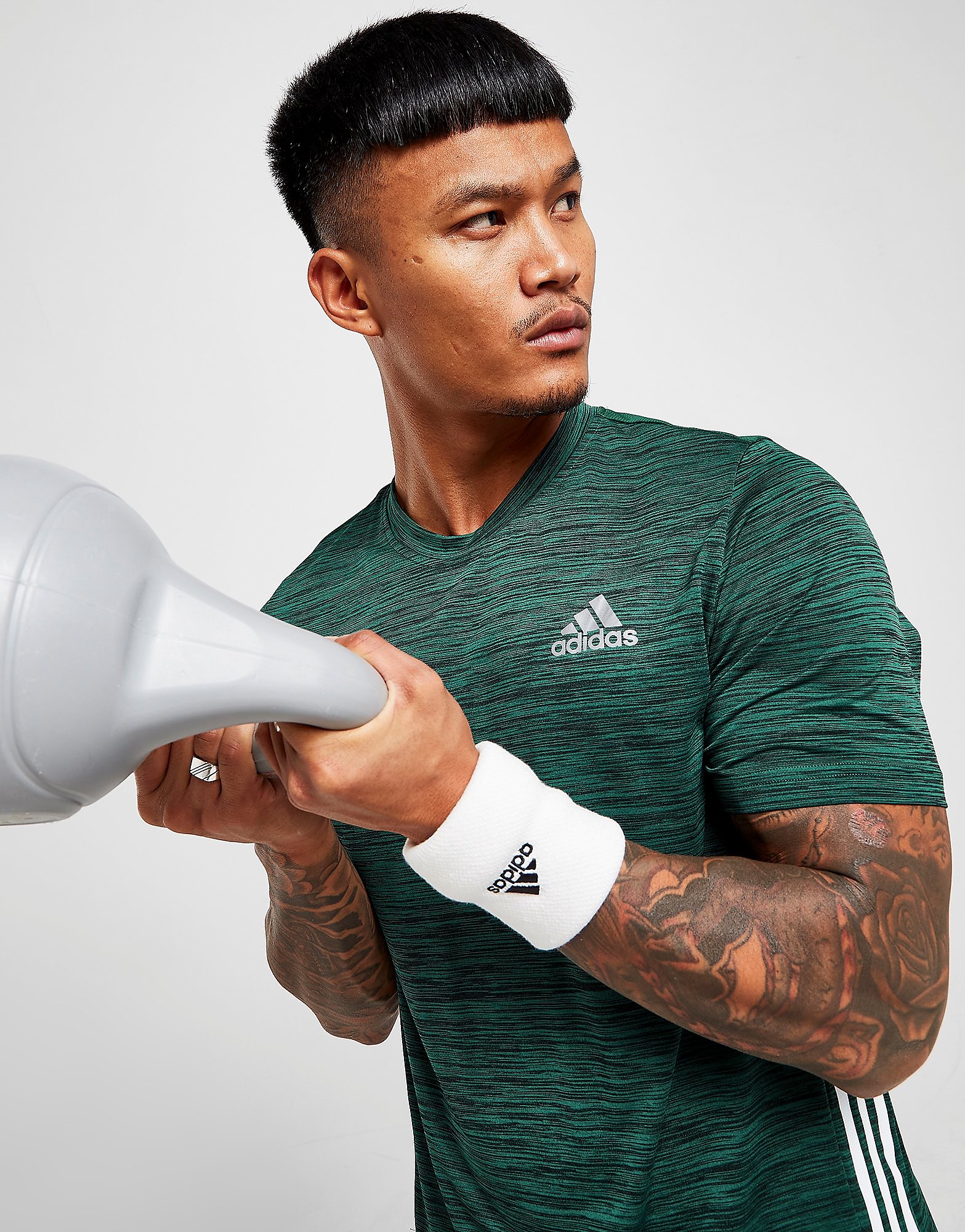 

adidas Training T-Shirt - Green - Mens, Green