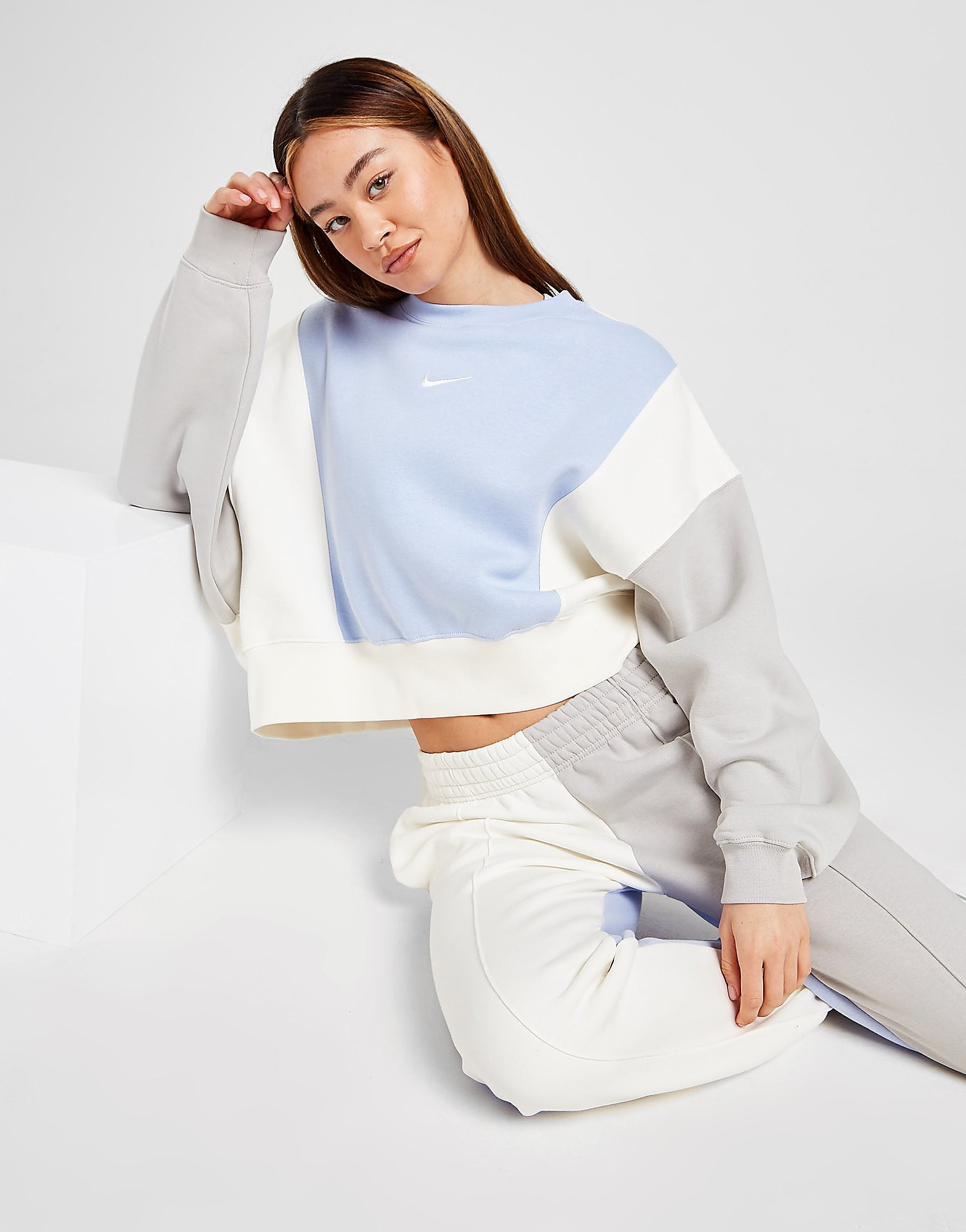 

Nike Trend Fleece Crew Sweatshirt - Light Marine - Womens, Light Marine