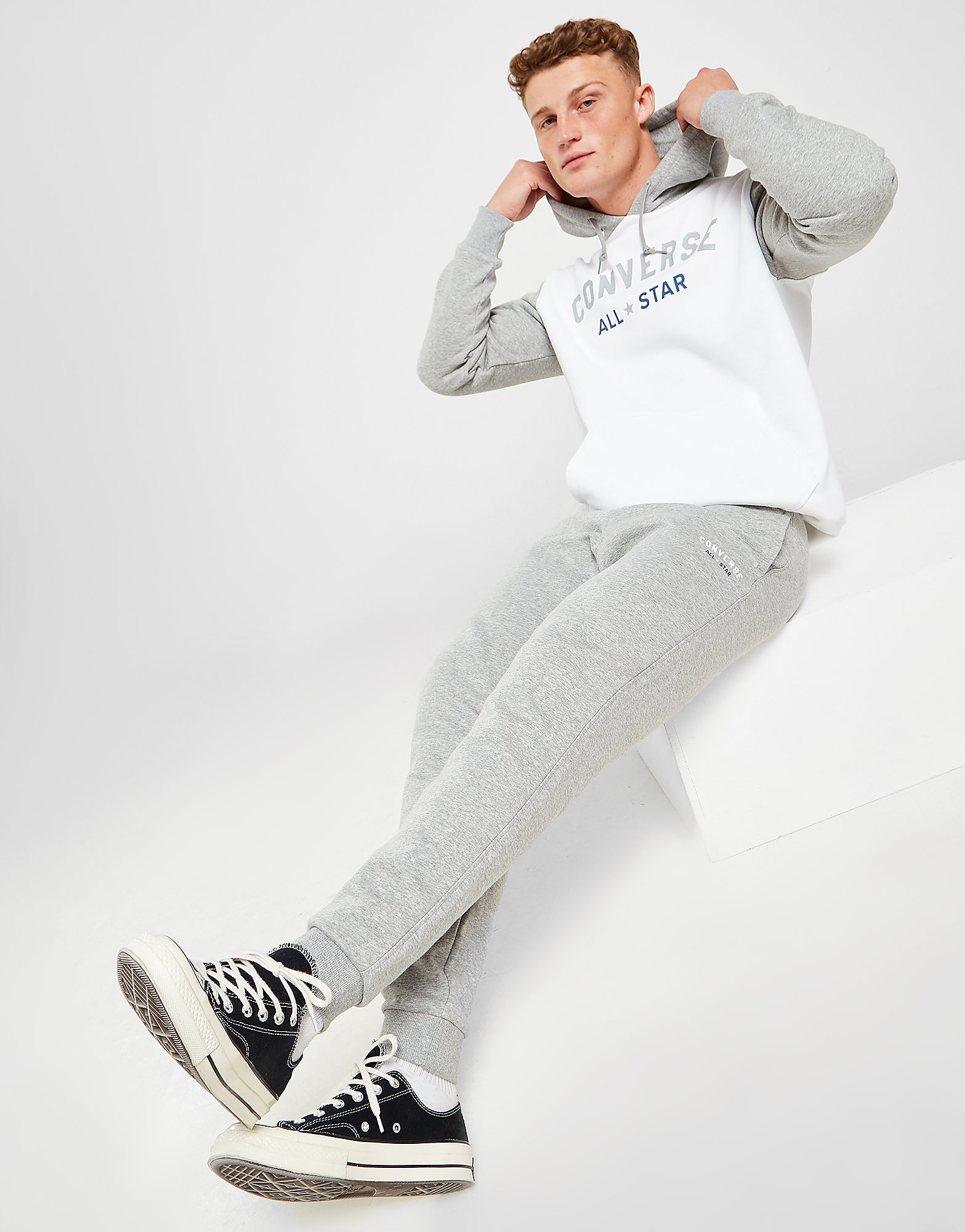 

Converse Arch Fleece Joggers - Only at JD - Grey - Mens, Grey