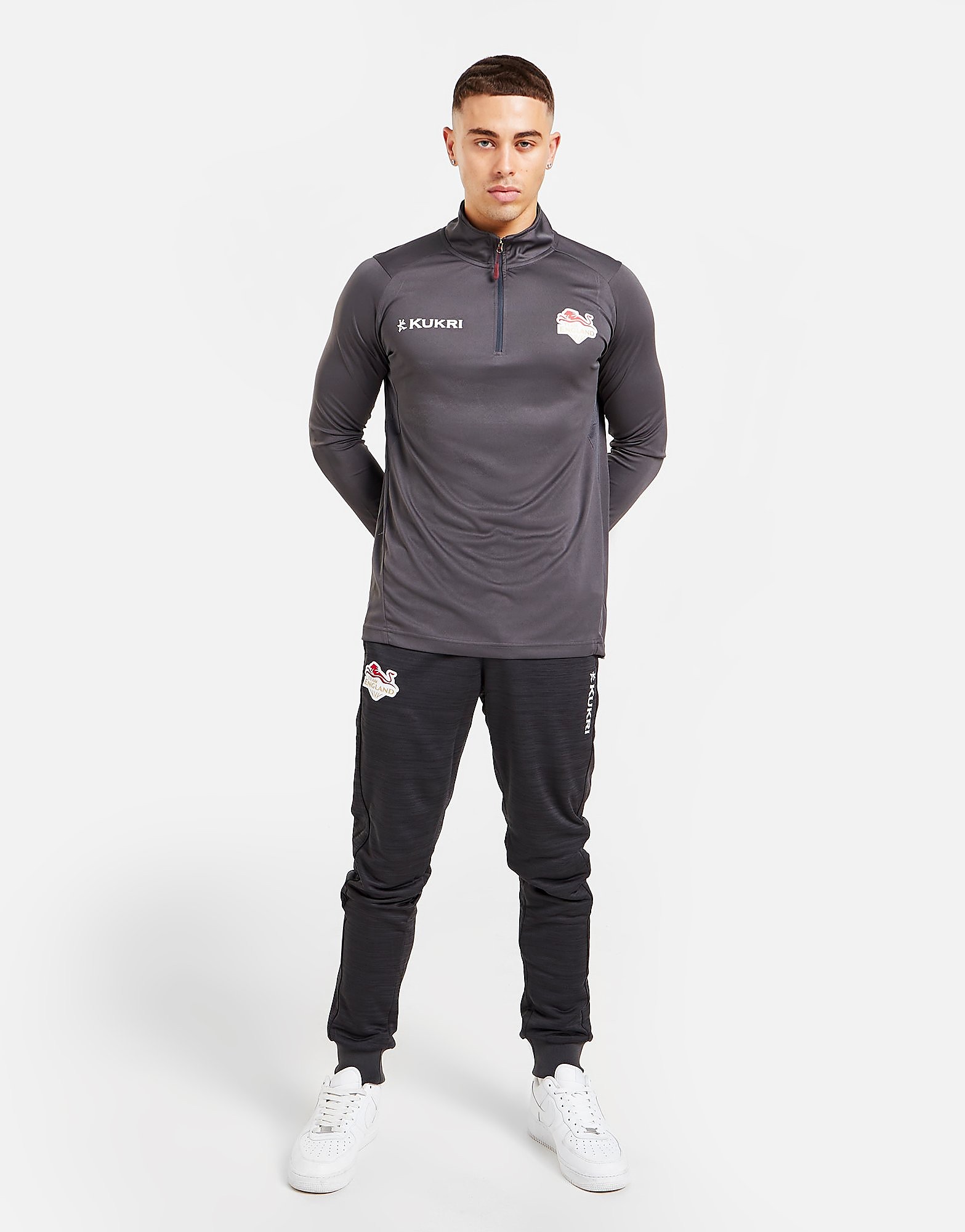 

Kukri Team England Tech Track Pants - Grey - Mens, Grey