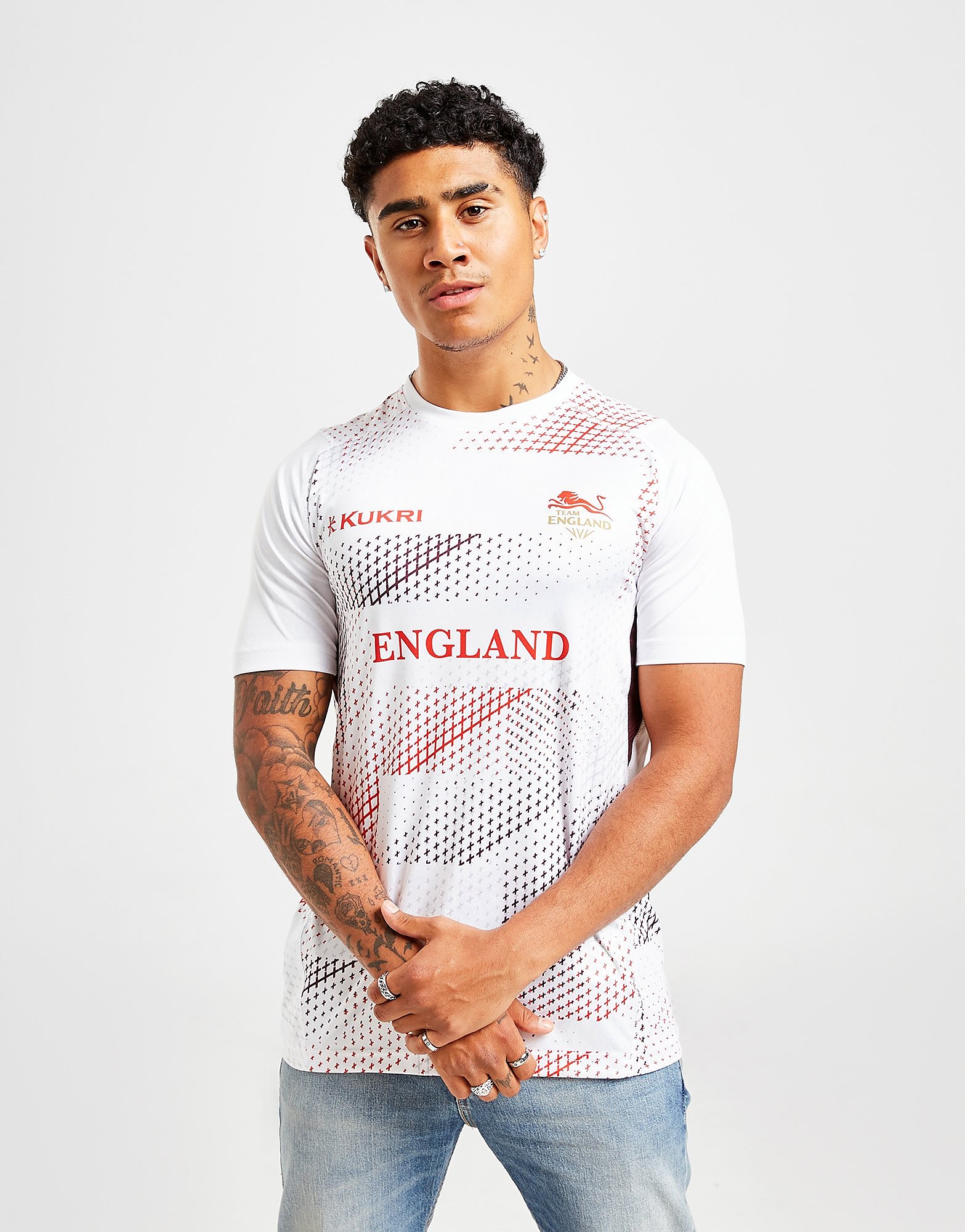 

Kukri Team England Tech T-Shirt - White - Mens, White