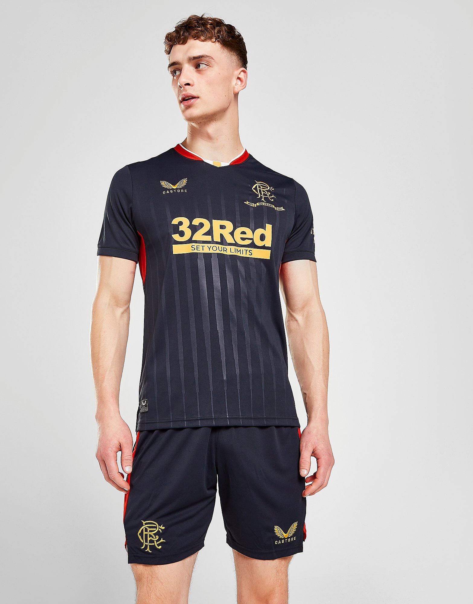 

Castore Rangers FC 2021/22 Away Shorts - Black - Mens, Black