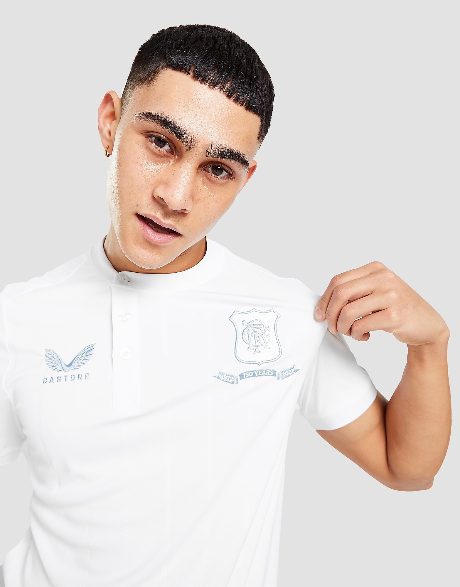 

Castore Rangers FC 150th Anniversary Short Sleeve Shirt - White - Mens, White