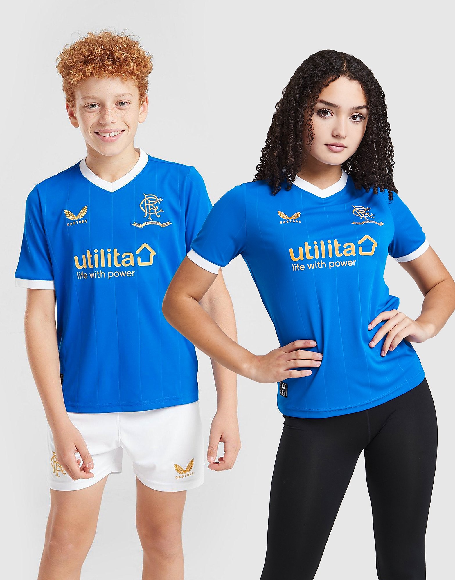 

Castore Rangers FC 2021/22 Home Shirt Junior - Blue - Kids, Blue