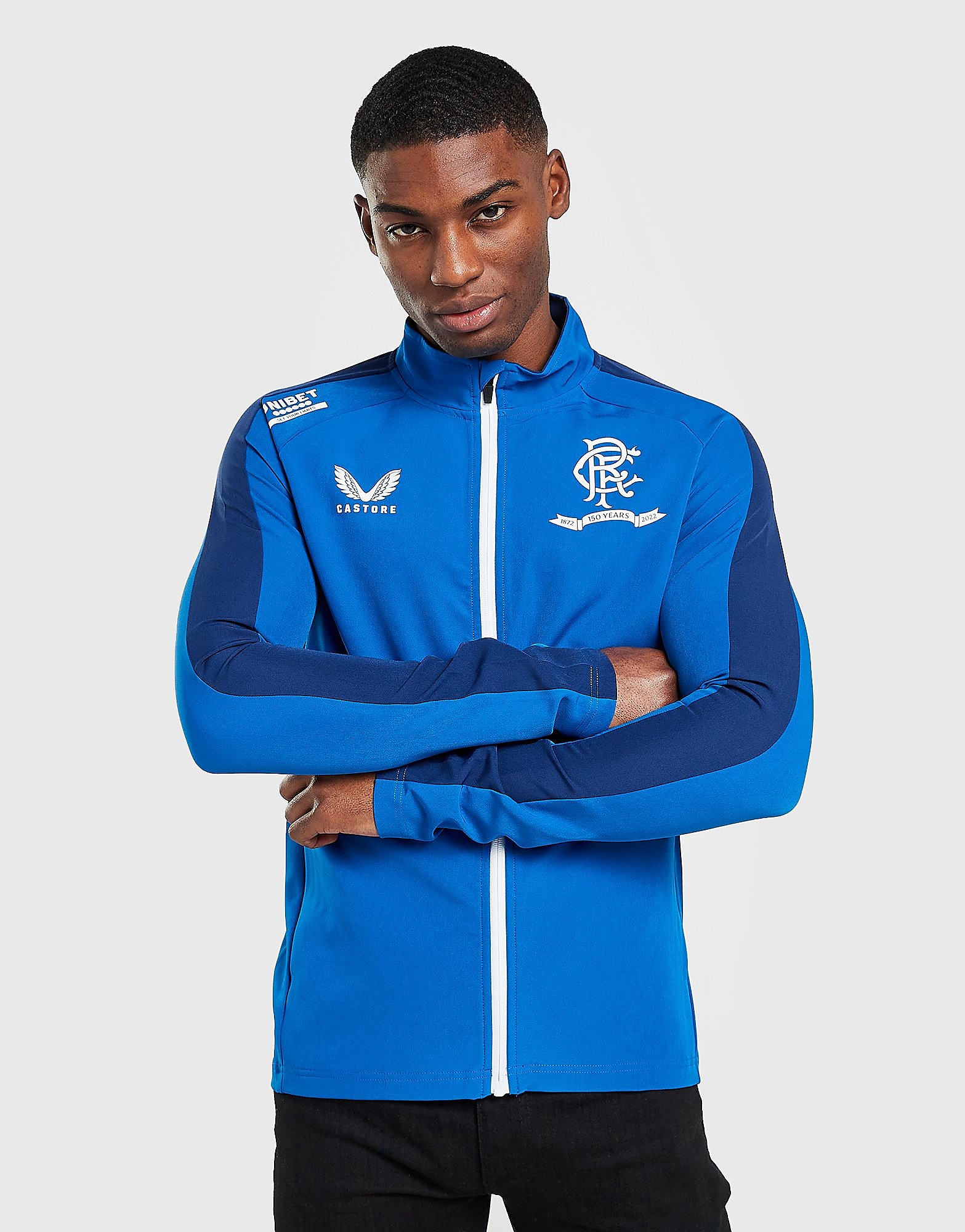 

Castore Rangers FC Anthem Jacket - Blue - Mens, Blue