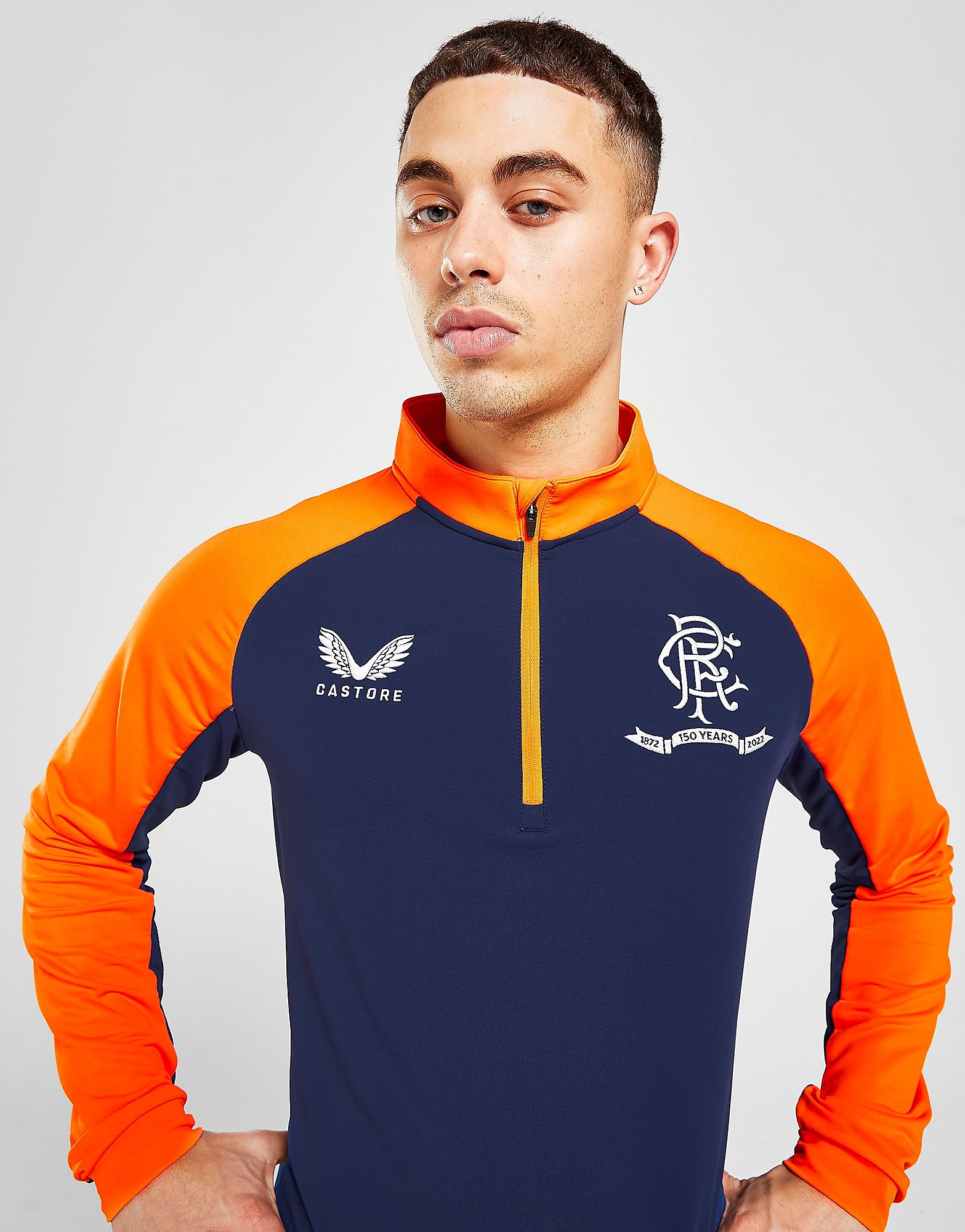 

Castore Rangers FC Training 1/4 Zip Top - Blue - Mens, Blue