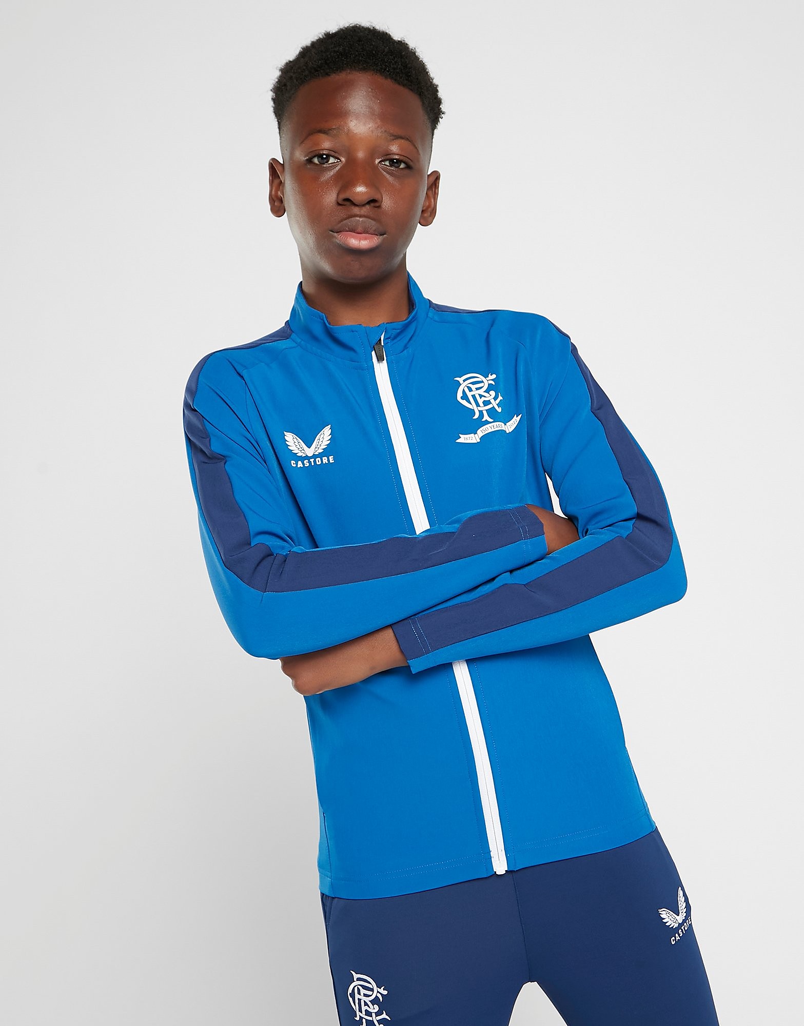 

Castore Rangers FC Anthem Jacket Junior - Blue - Kids, Blue