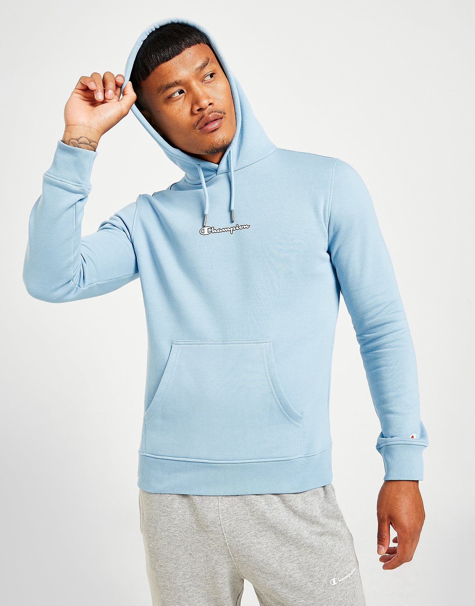 

Champion Core Hoodie - Only at JD - Blue/Blue - Mens, Blue/Blue