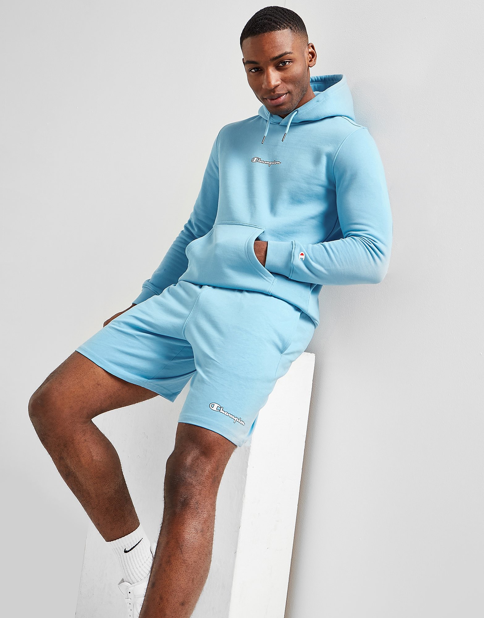 

Champion Jersey Shorts - Blue - Mens, Blue