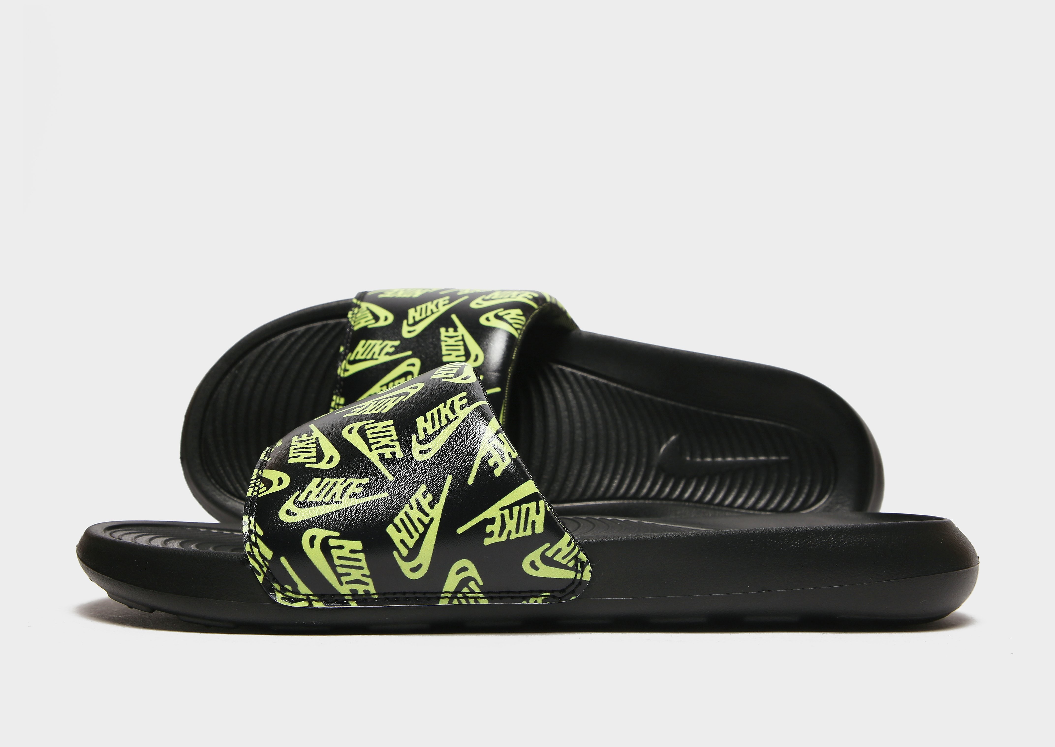 

Nike Victori Slides - Black - Mens, Black