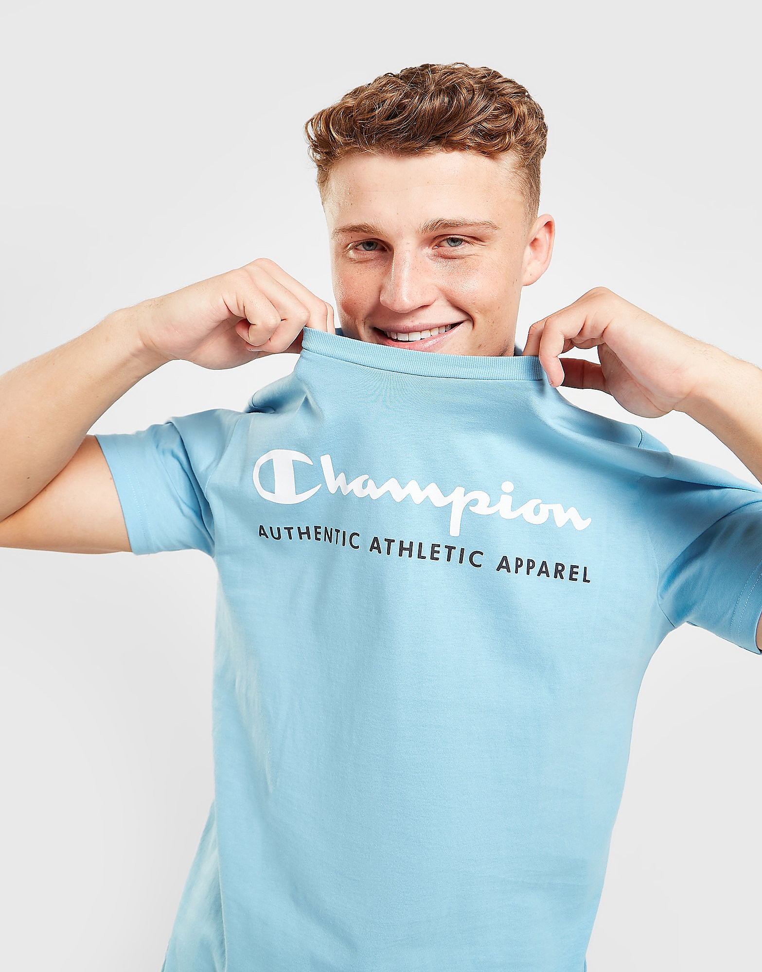 Champion T-Shirt Authentic - Only at JD - Azul - Mens, Azul