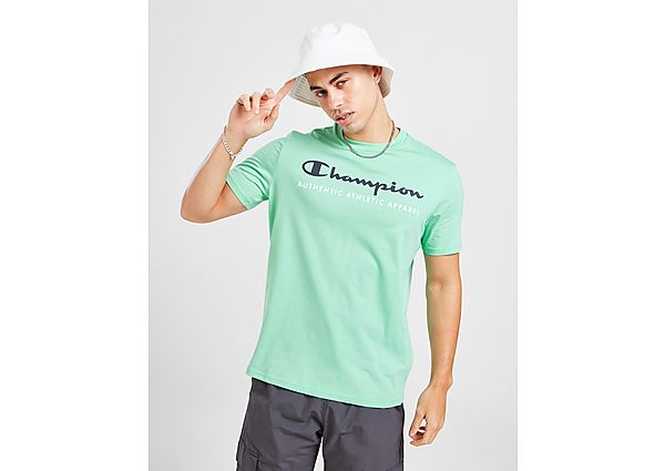 Champion Authentic T-Shirt - Only at JD - Green/MINT - Mens, Green/MINT