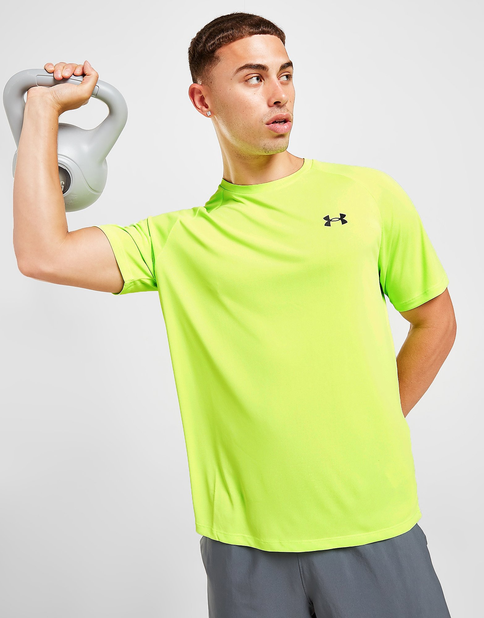 

Under Armour Tech T-Shirt - Green - Mens, Green