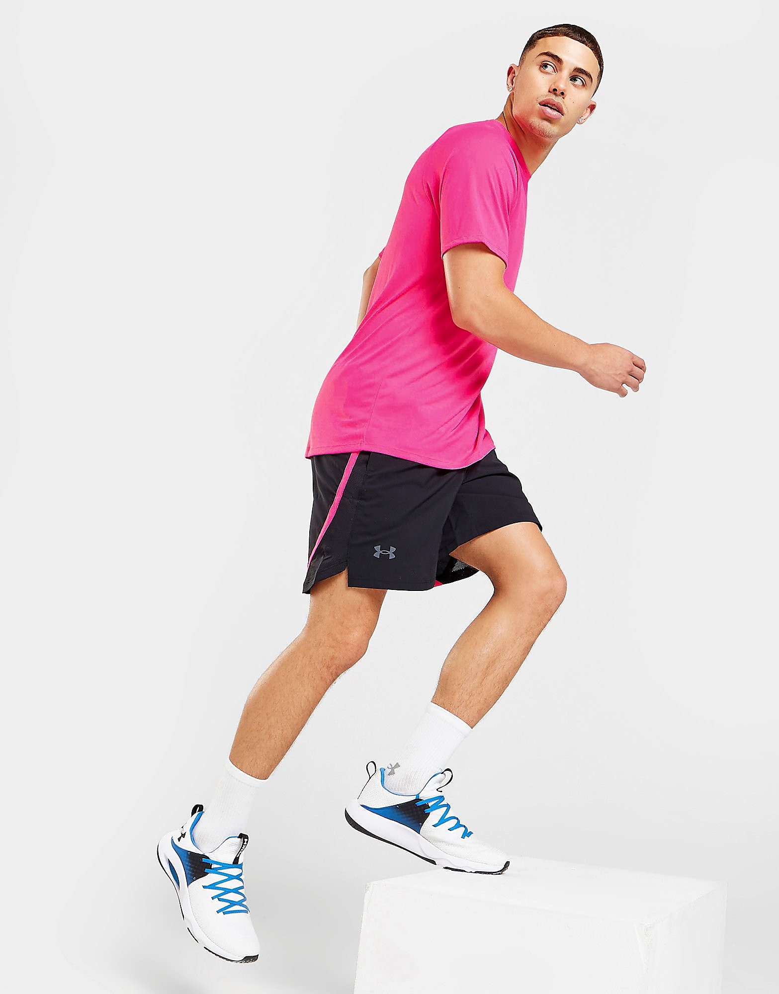 

Under Armour Launch Shorts - Only at JD - Black - Mens, Black