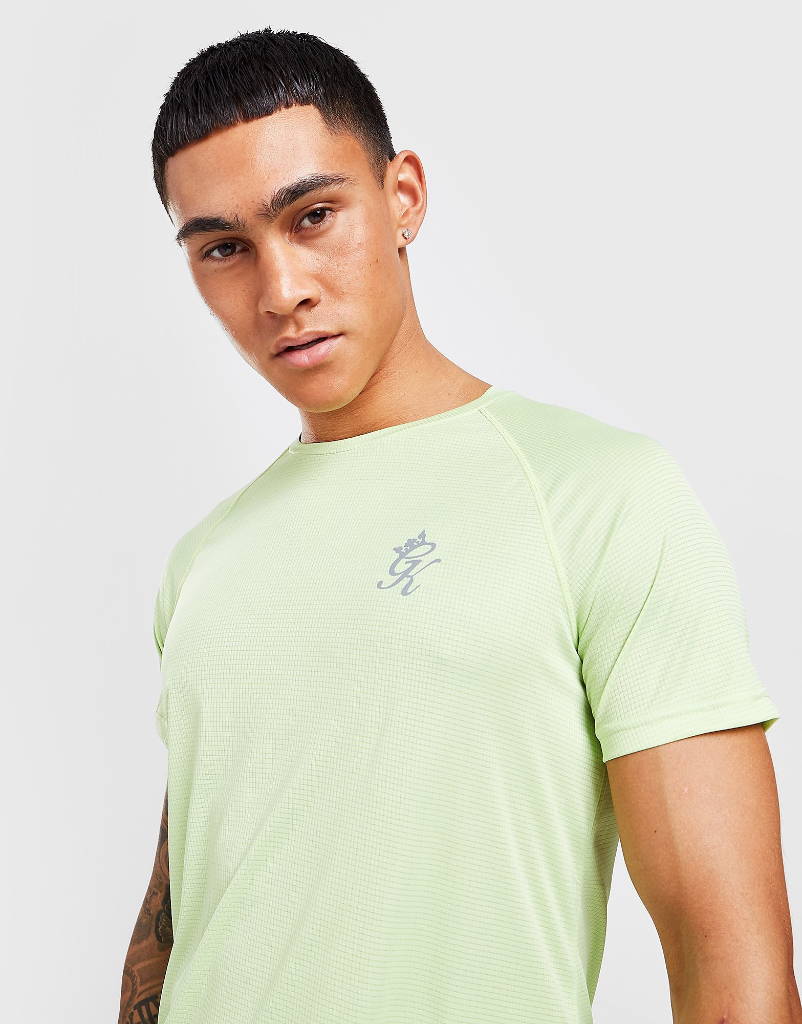 Gym King T-Shirt Instinct - Verde - Mens, Verde