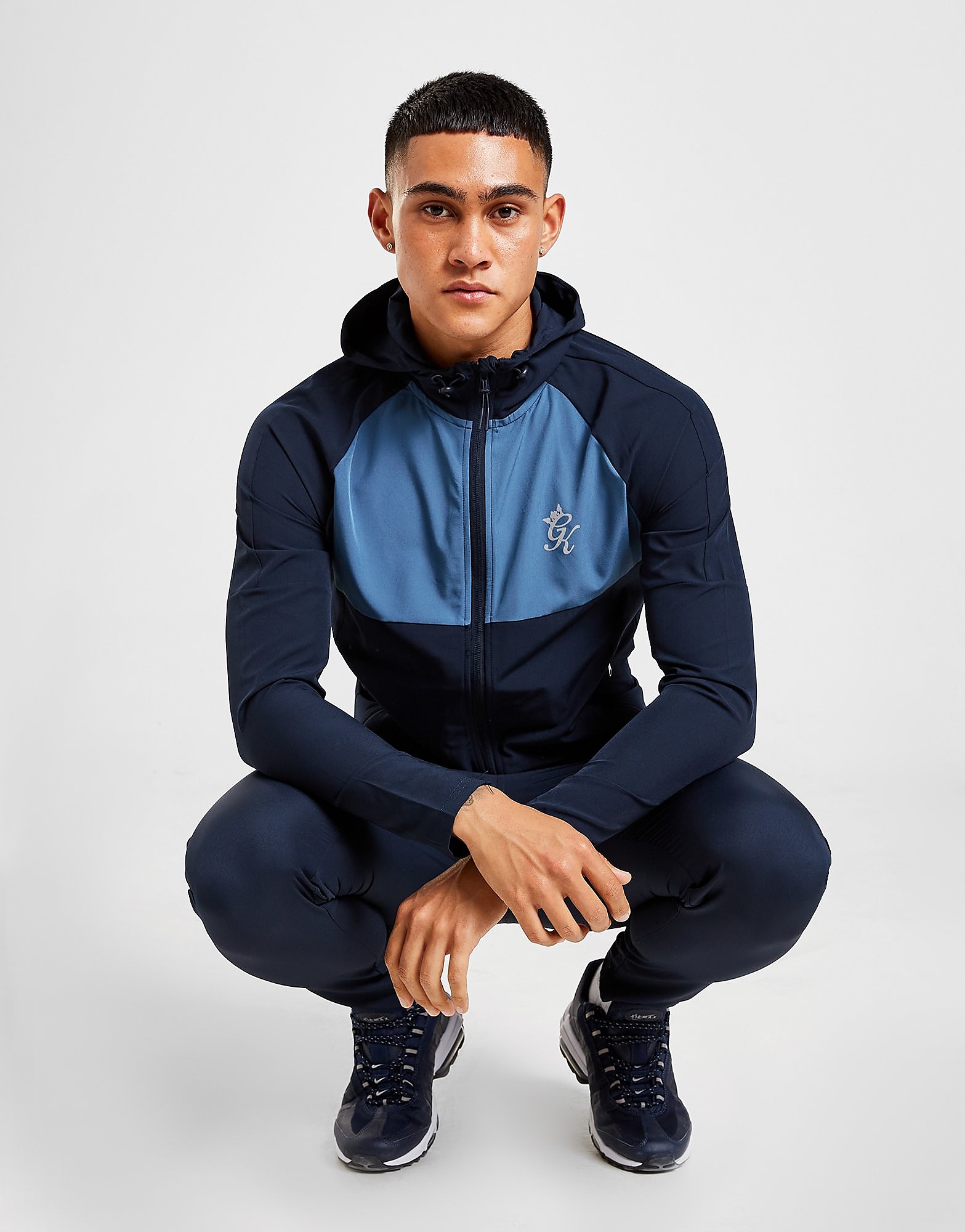 

Gym King Impact Jacquard Full Zip Hoodie - Only at JD - Blue - Mens, Blue