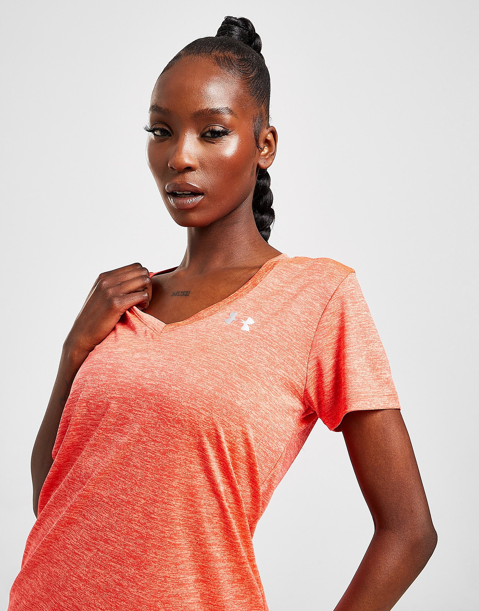 

Under Armour Tech Twist T-Shirt - Orange - Womens, Orange