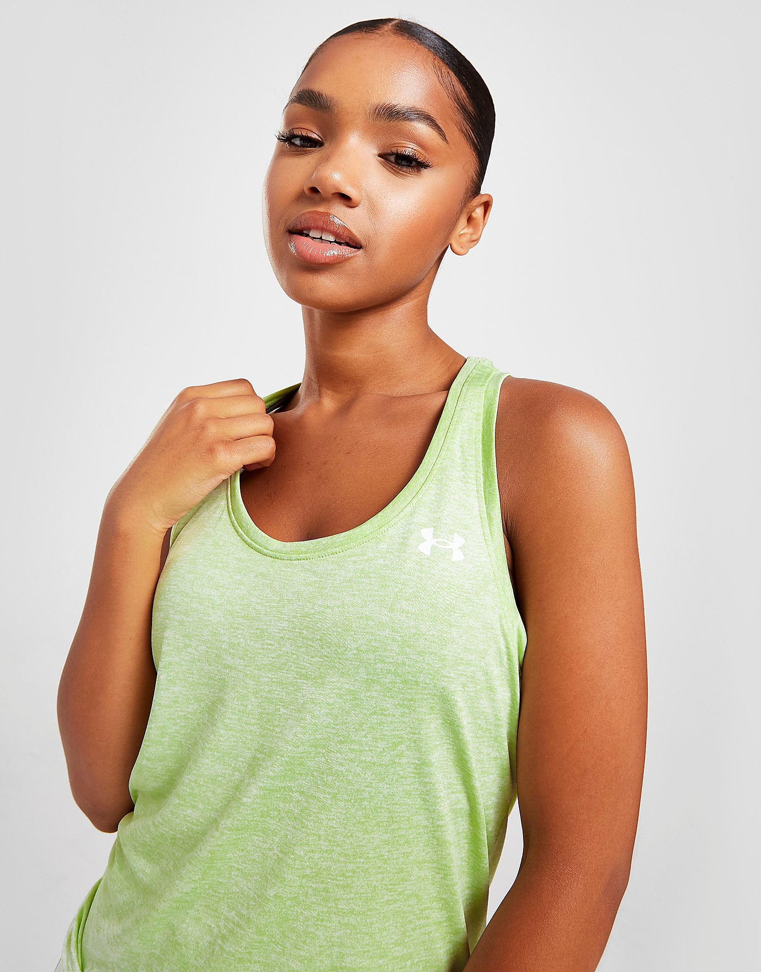 

Under Armour Tech Twist Tank Top - Green - Womens, Green