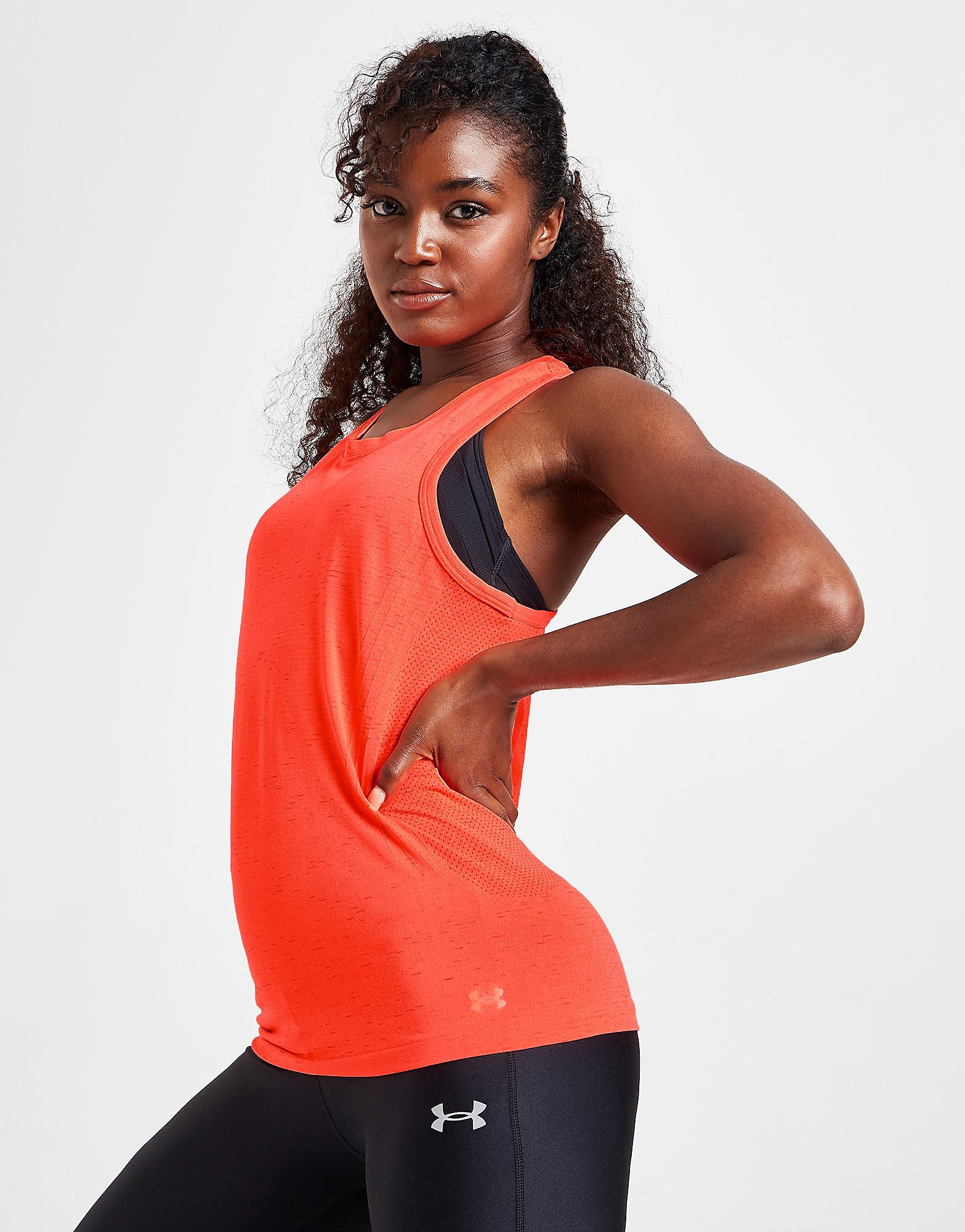 

Under Armour Seamless Tank Top - Orange - Womens, Orange
