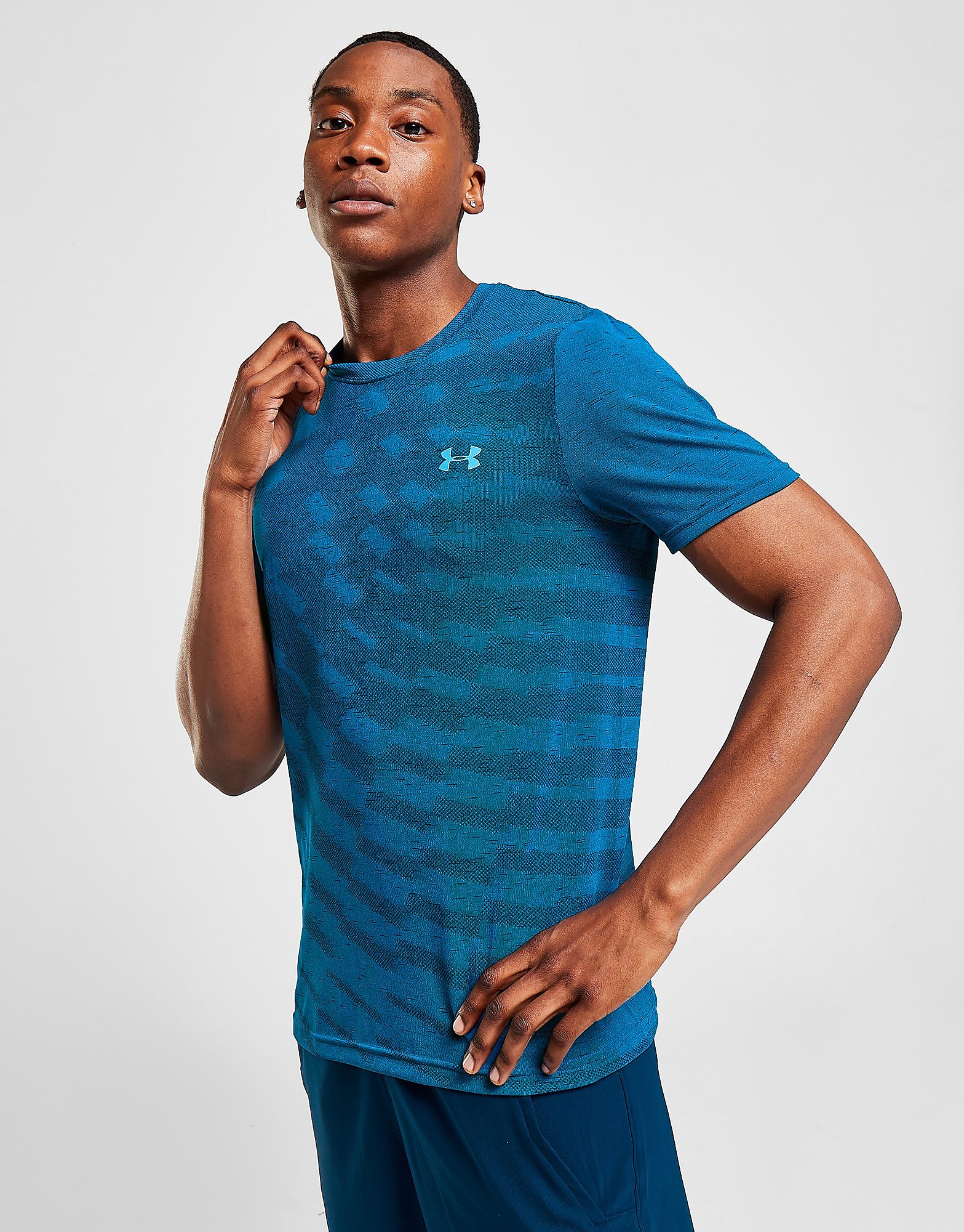 

Under Armour Vanish Radial T-Shirt - Cruise Blue - Mens, Cruise Blue