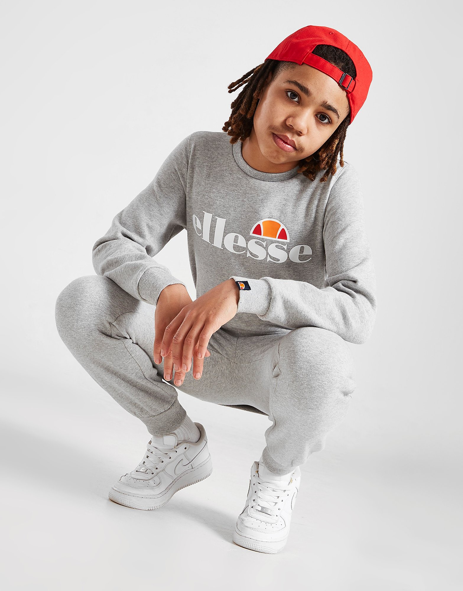 

Ellesse Logo Crew Sweatshirt Junior - Grey - Kids, Grey