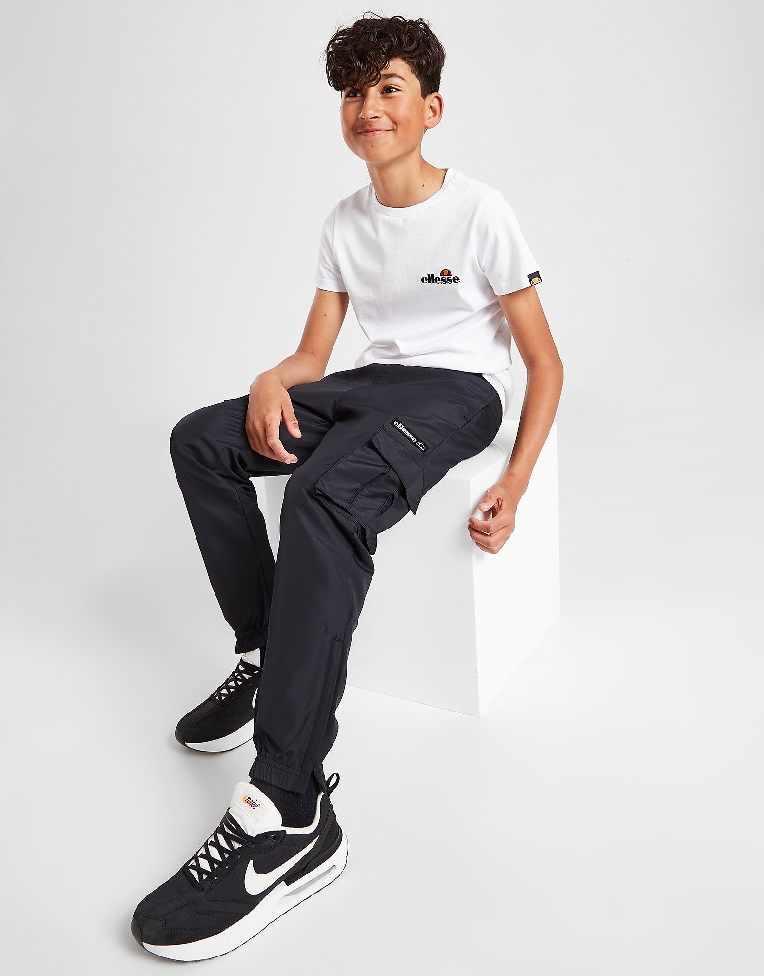

Ellesse Woven Cargo Pants Junior - Black - Kids, Black