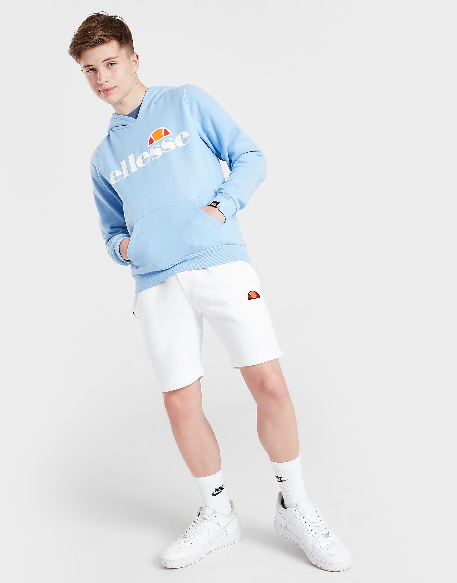 

Ellesse Logo Overhead Hoodie Junior - Blue - Kids, Blue
