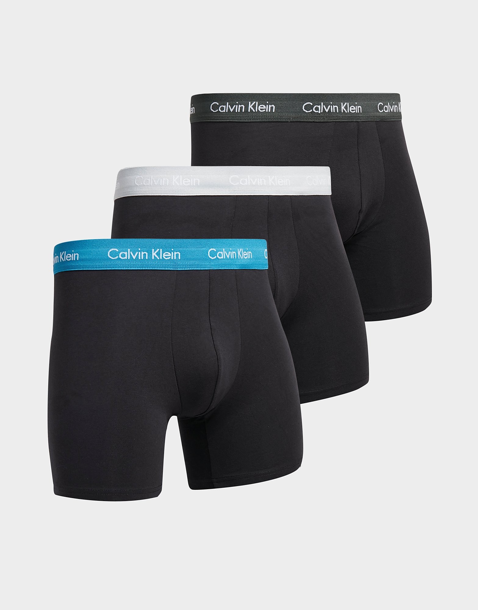 

Calvin Klein Underwear 3 Pack Boxers - Black - Mens, Black