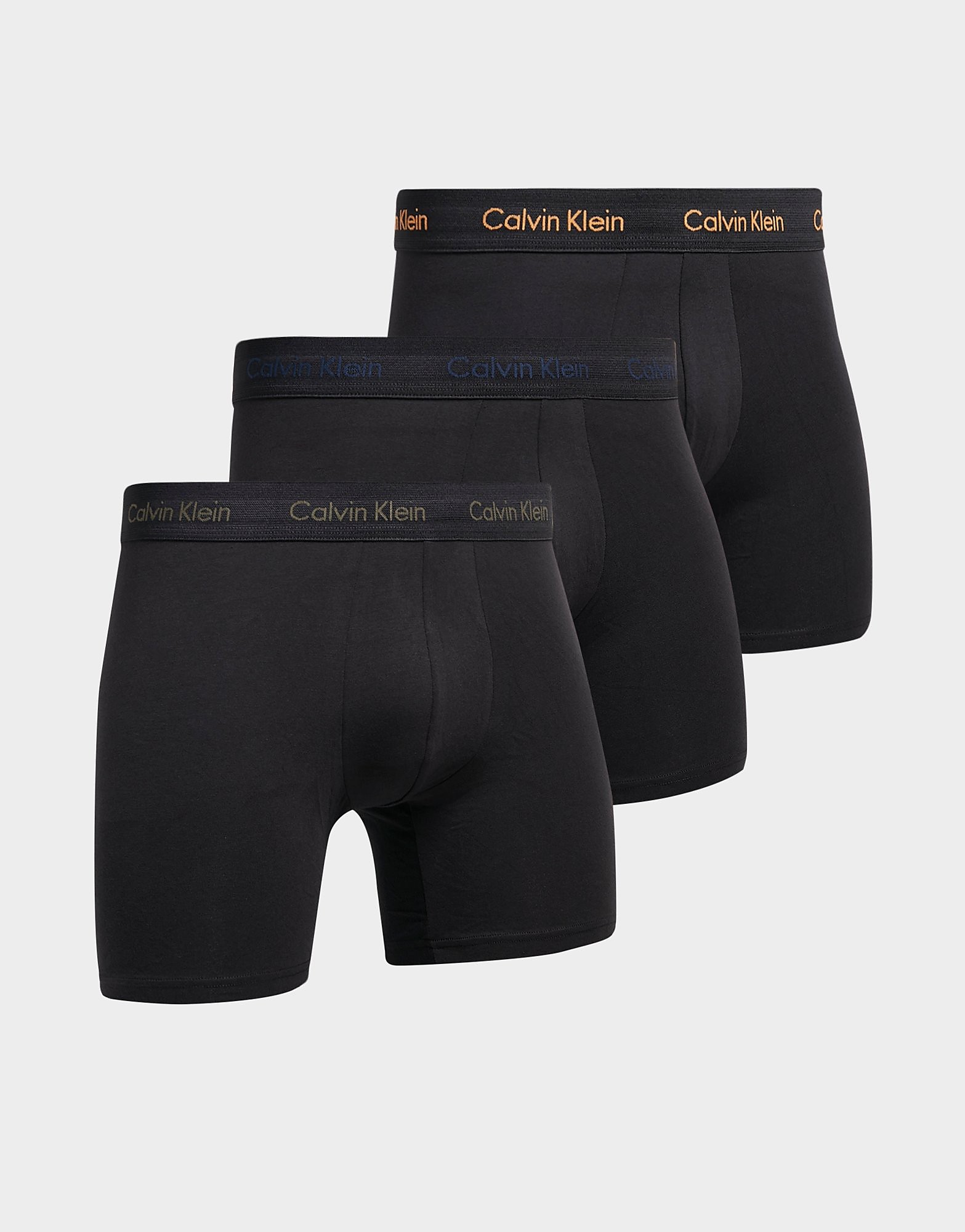 

Calvin Klein Underwear 3 Pack Boxers - Black - Mens, Black