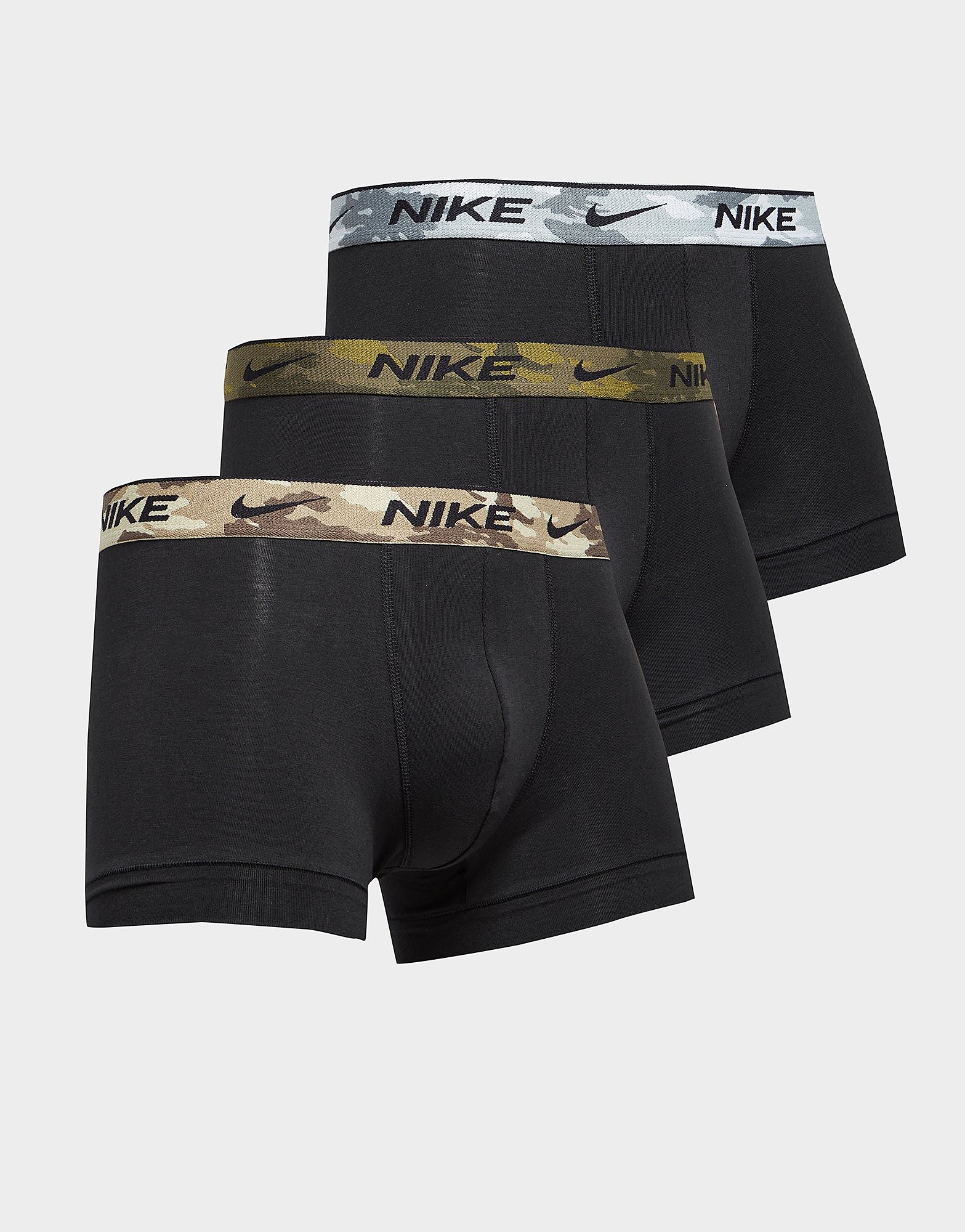 

Nike 3 Pack Trunks - Black - Mens, Black