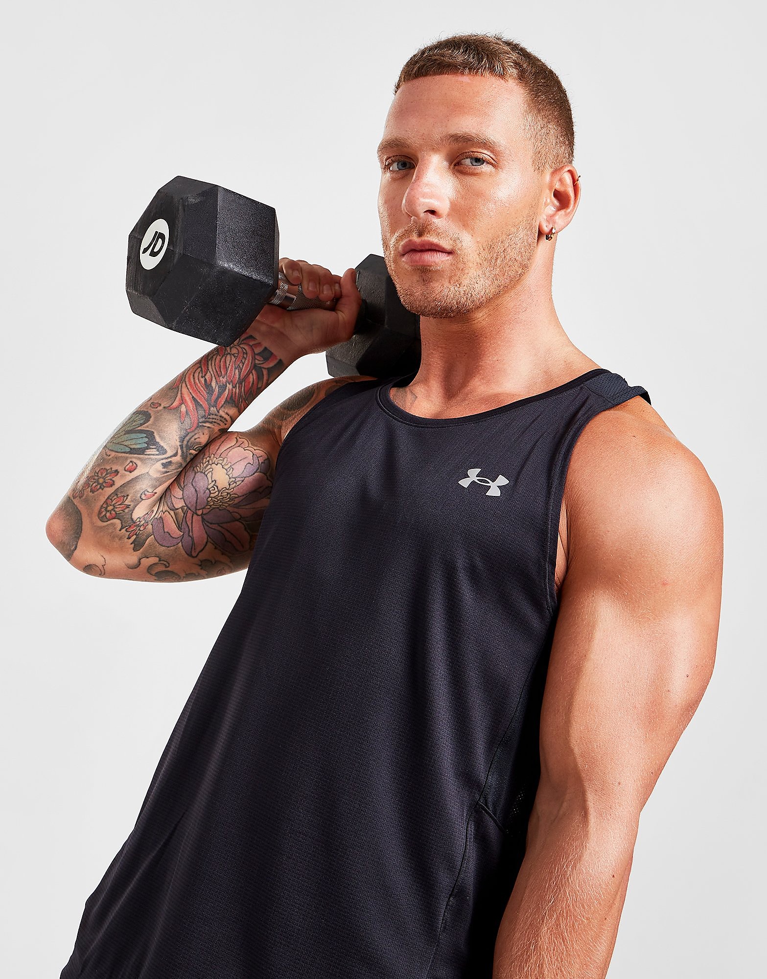 Under Armour Speed Stride Tank Top - Black - Mens, Black
