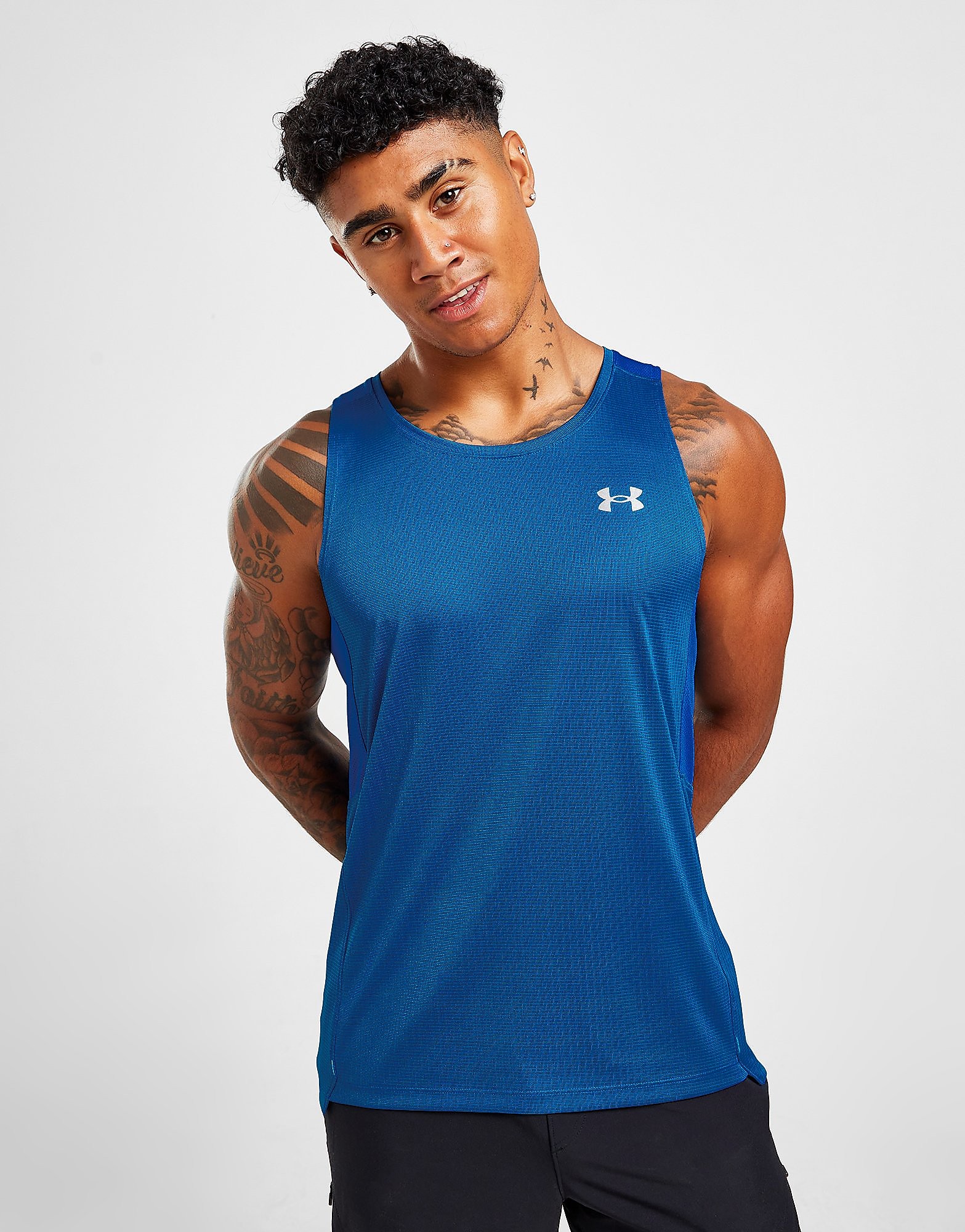 

Under Armour Speed Stride Tank Top - Blue - Mens, Blue