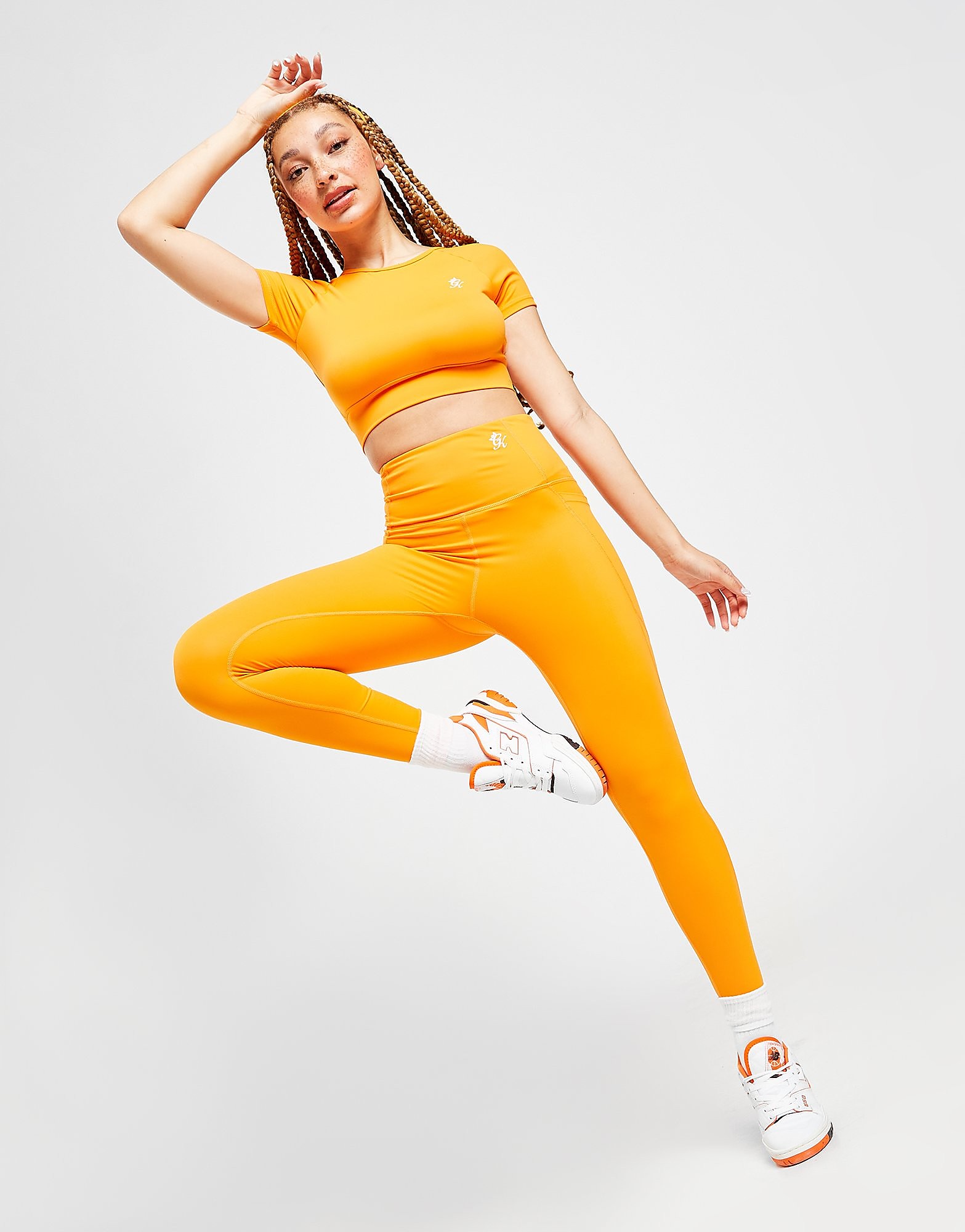 

Gym King Dominate Tights - Orange - Womens, Orange