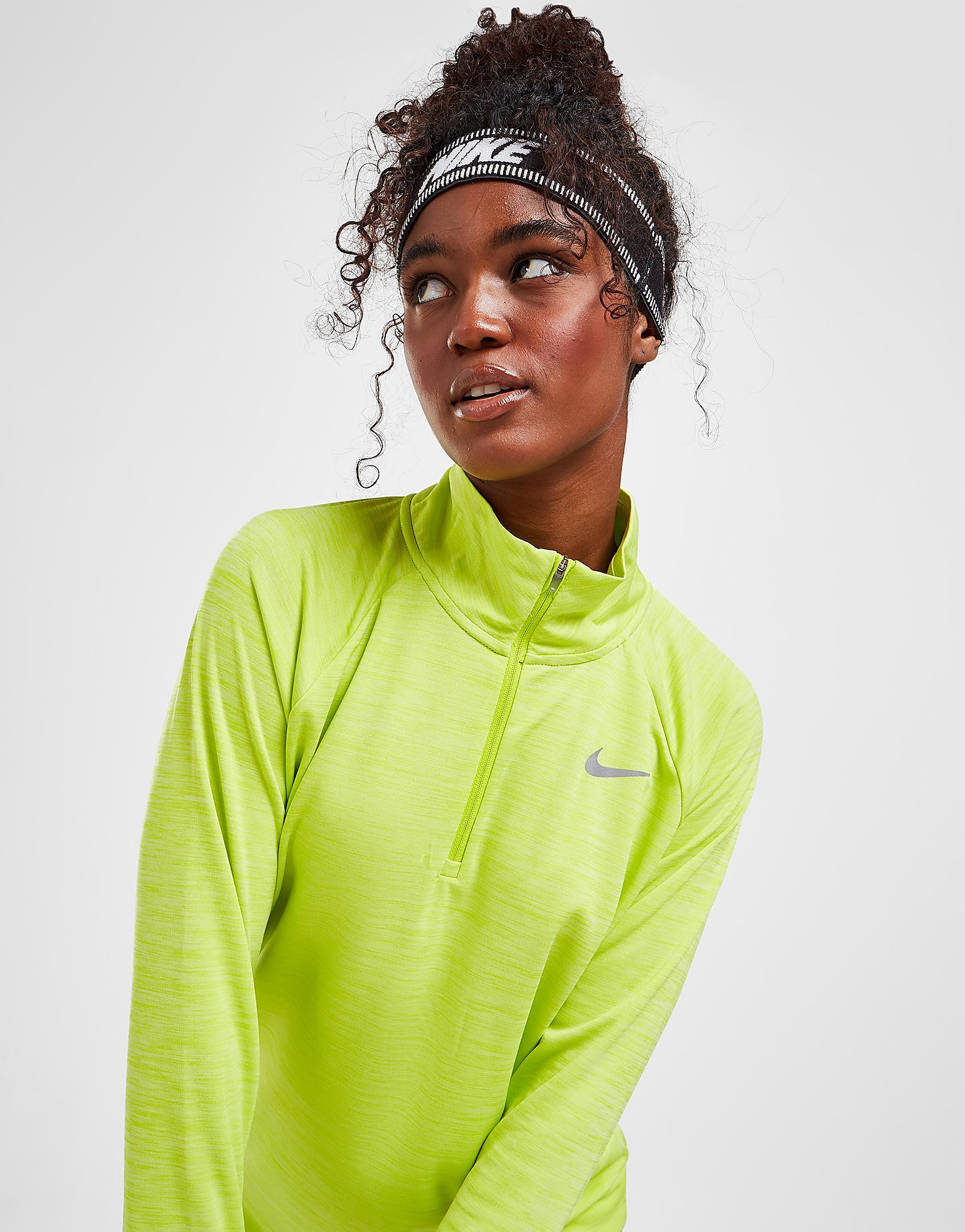 

Nike Running Pacer 1/4 Zip Track Top - Green - Womens, Green